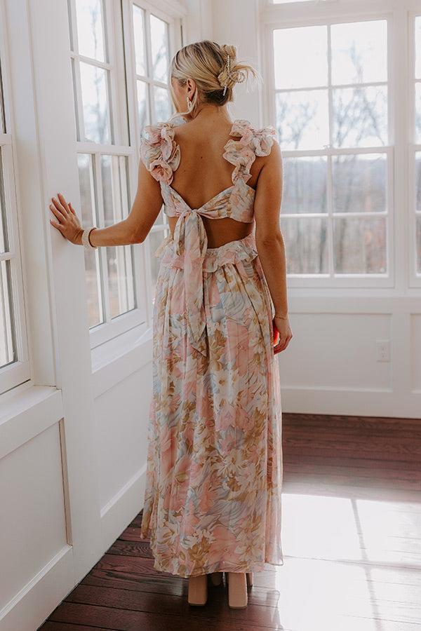 Dreamy Haze Floral Maxi Dress Baby Product Image