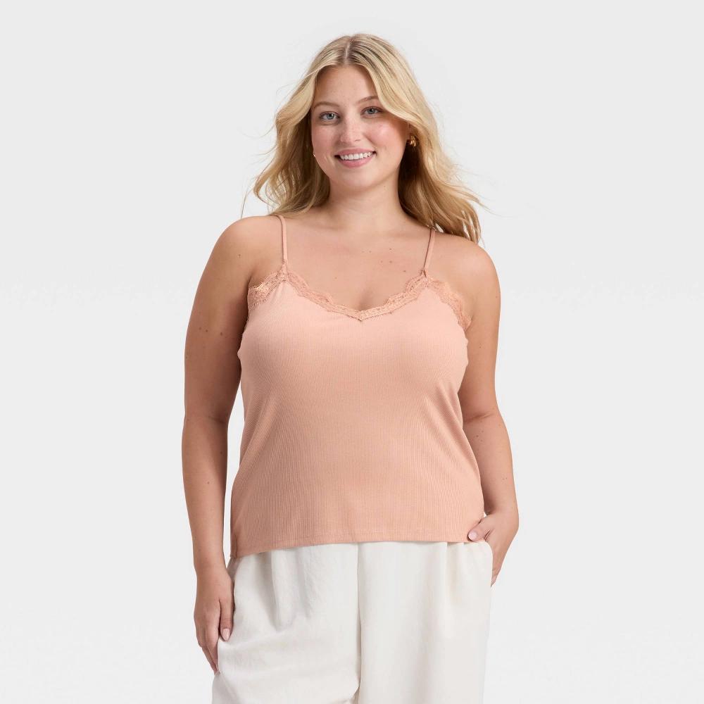 Women's Lace Tank Top - A New Day™ Product Image