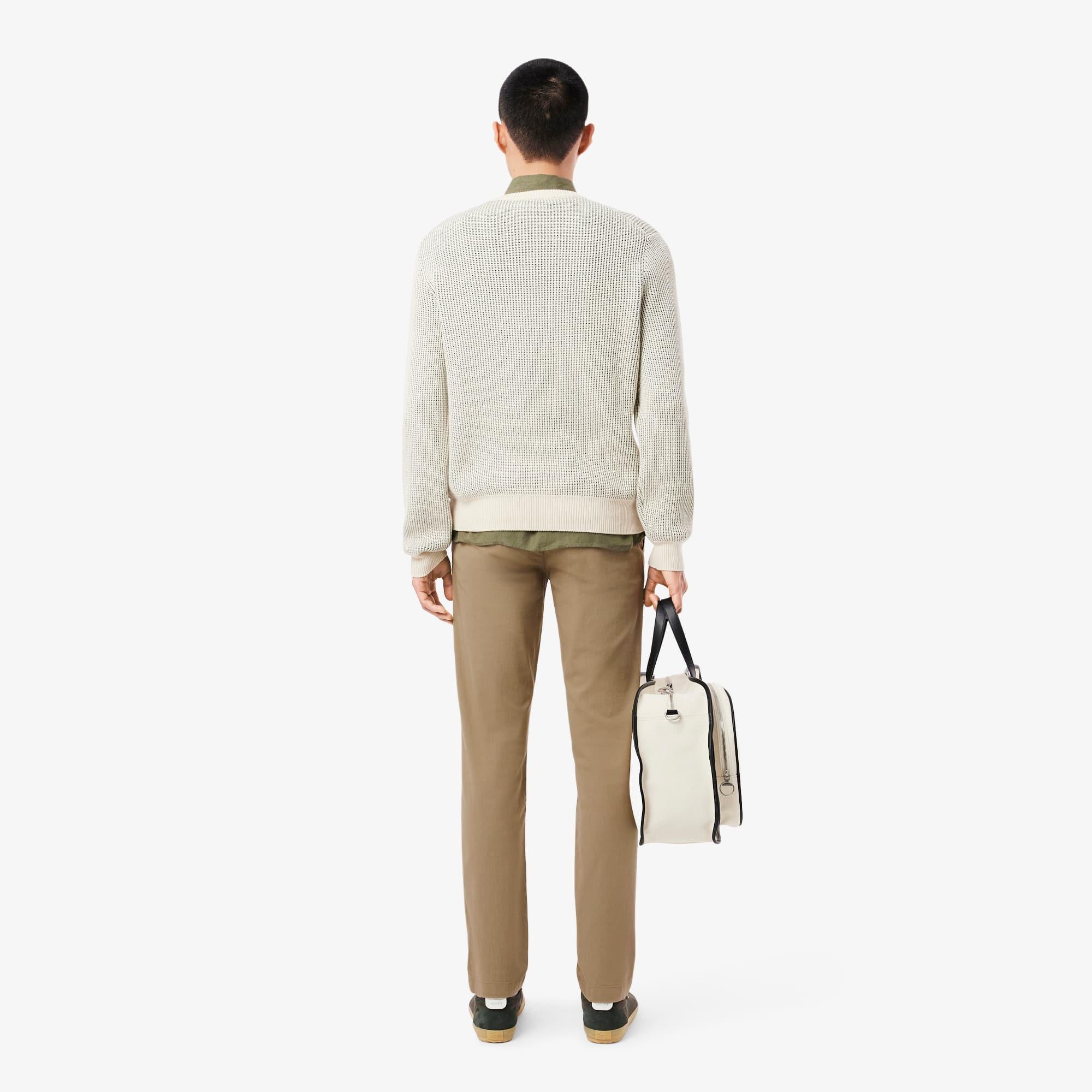 Men's Slim Fit Stretch Cotton Pants Product Image
