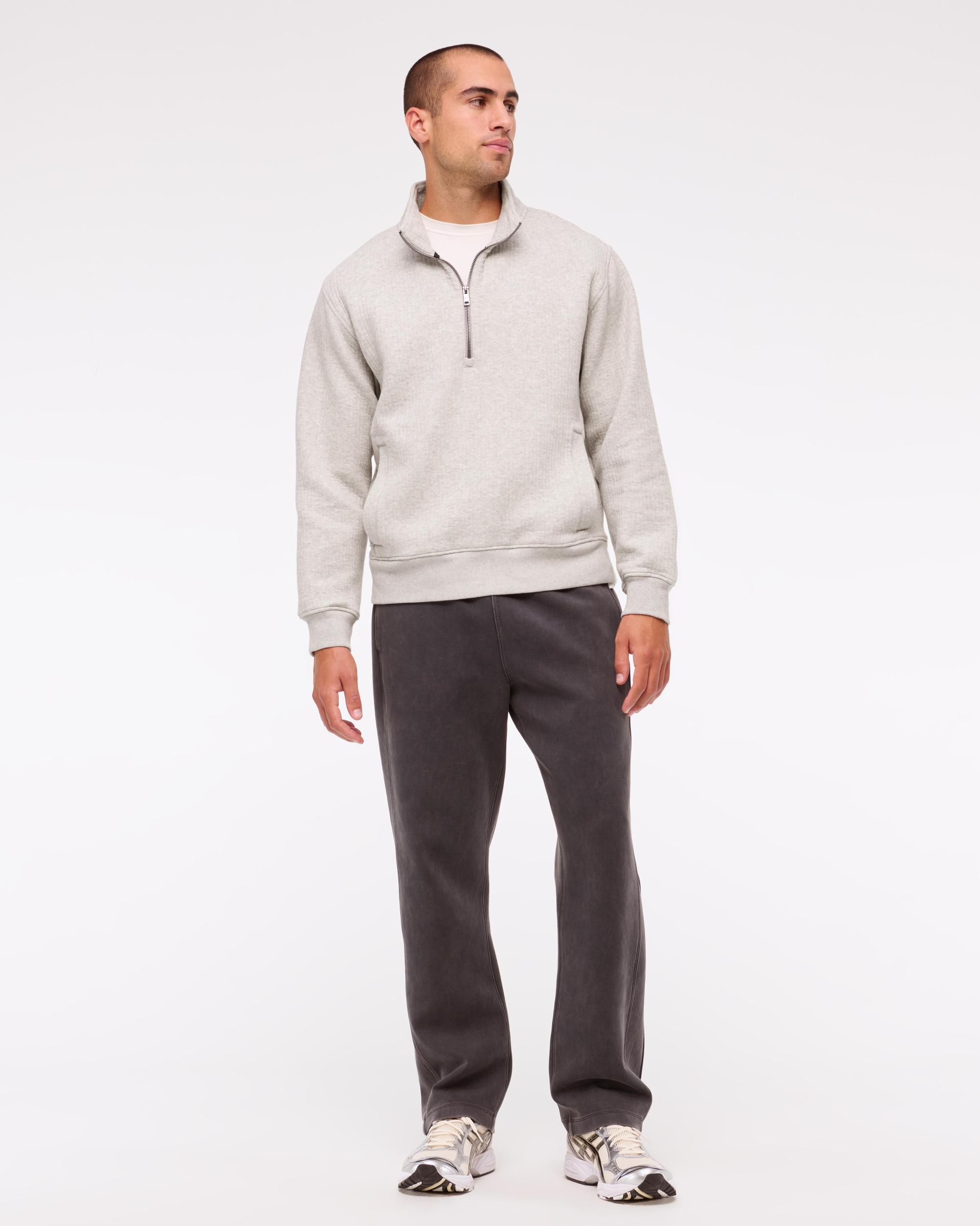 YPB Textured Ribbed Half-Zip Product Image