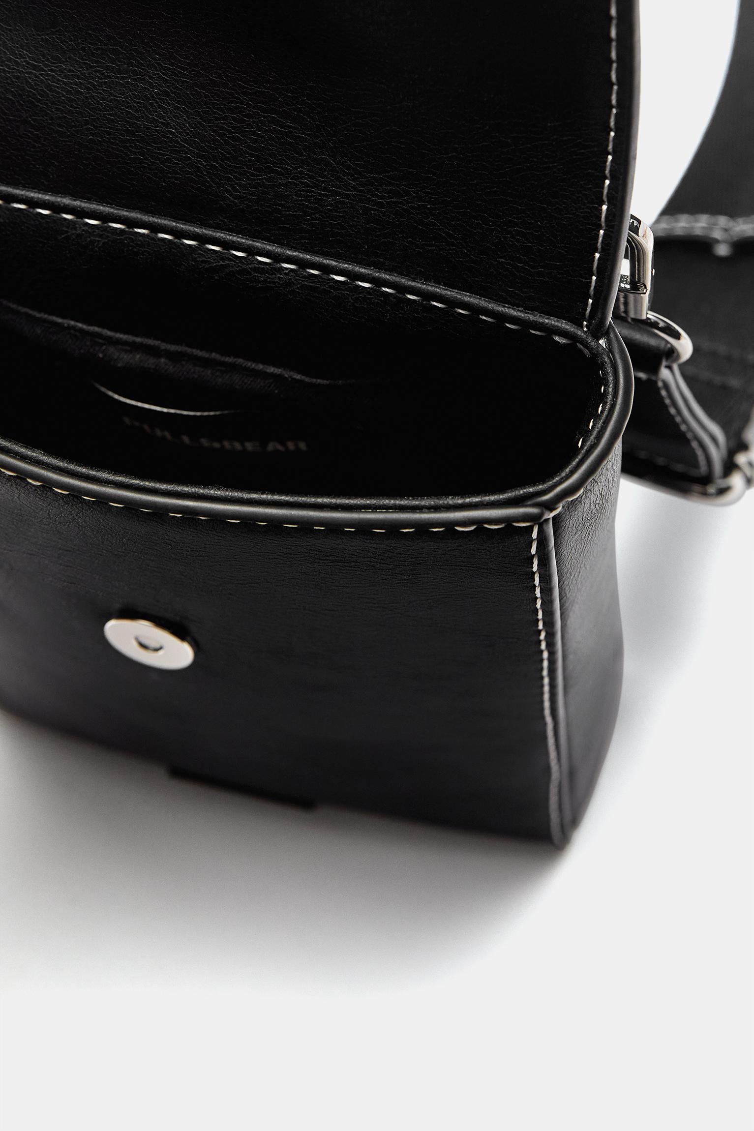 Crossbody bag with topstitching Product Image
