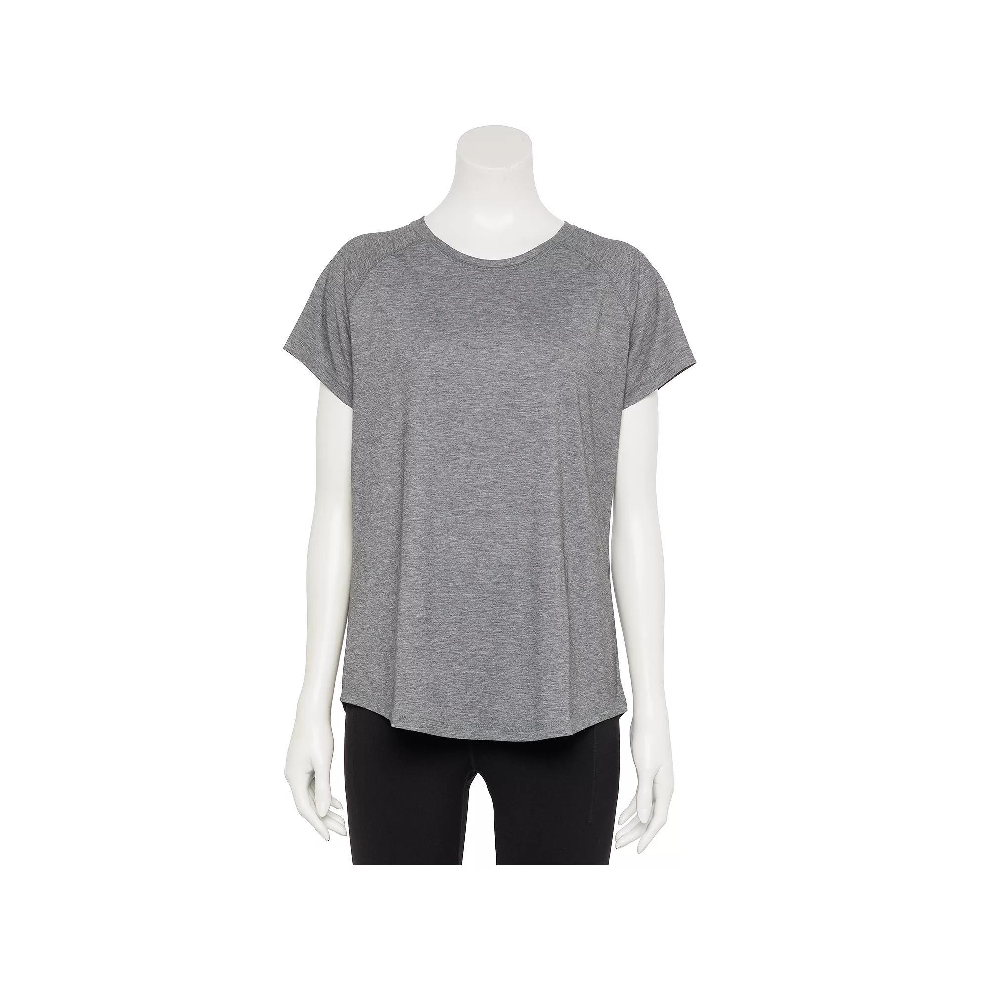 Women's Tek Gear® Adaptive Core Raglan Tee, Size: XS, Maiti Pink Product Image