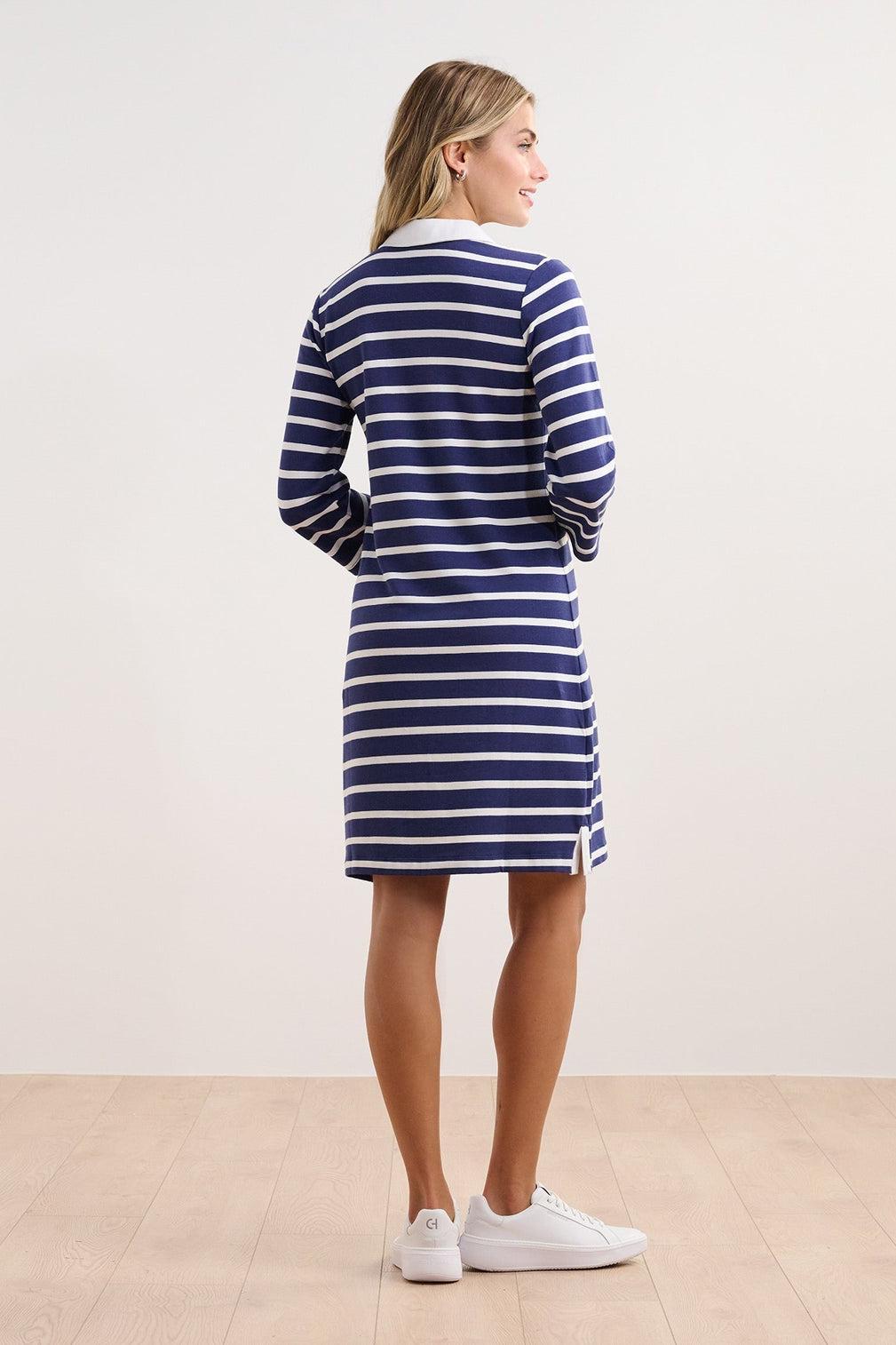 Taylor Dress - NAUTICAL STRIPES Product Image