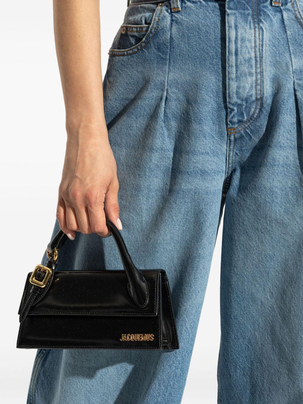The Elongated Chiquito leather tote bag Product Image