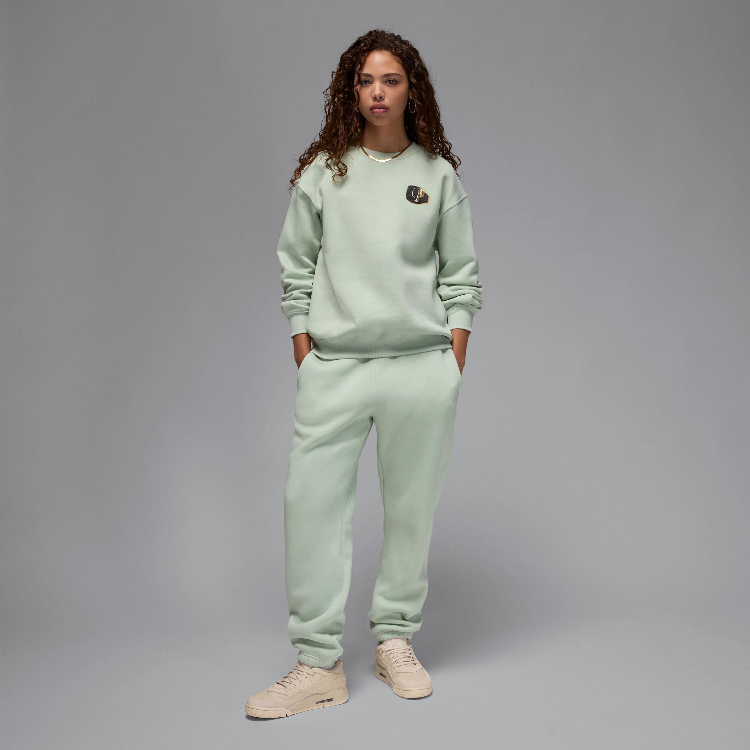 Women's Jordan Brooklyn Fleece Crew-Neck Sweatshirt Product Image
