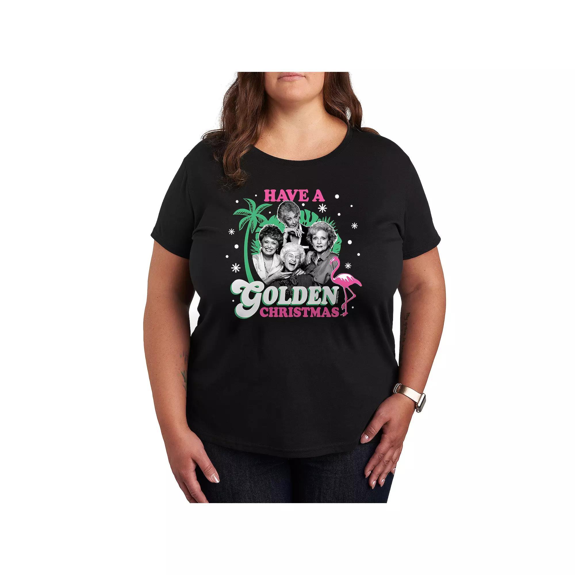 Plus Care Bears Season To Care Graphic Tee, Women's, Size: 3XL, Grey Green Product Image
