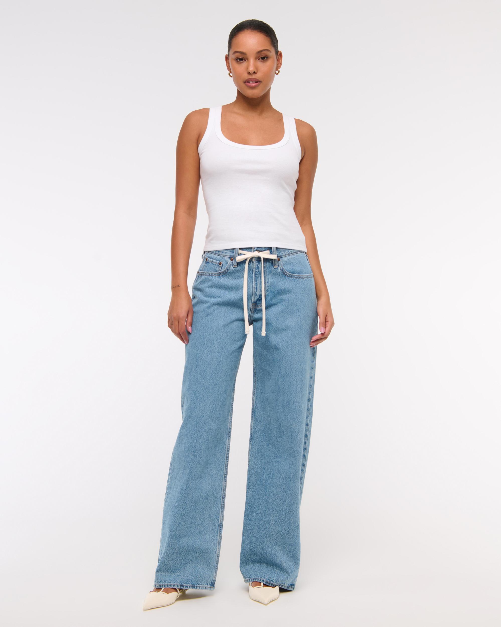 Vintage Rib Tuckable Scoopneck Tank Product Image