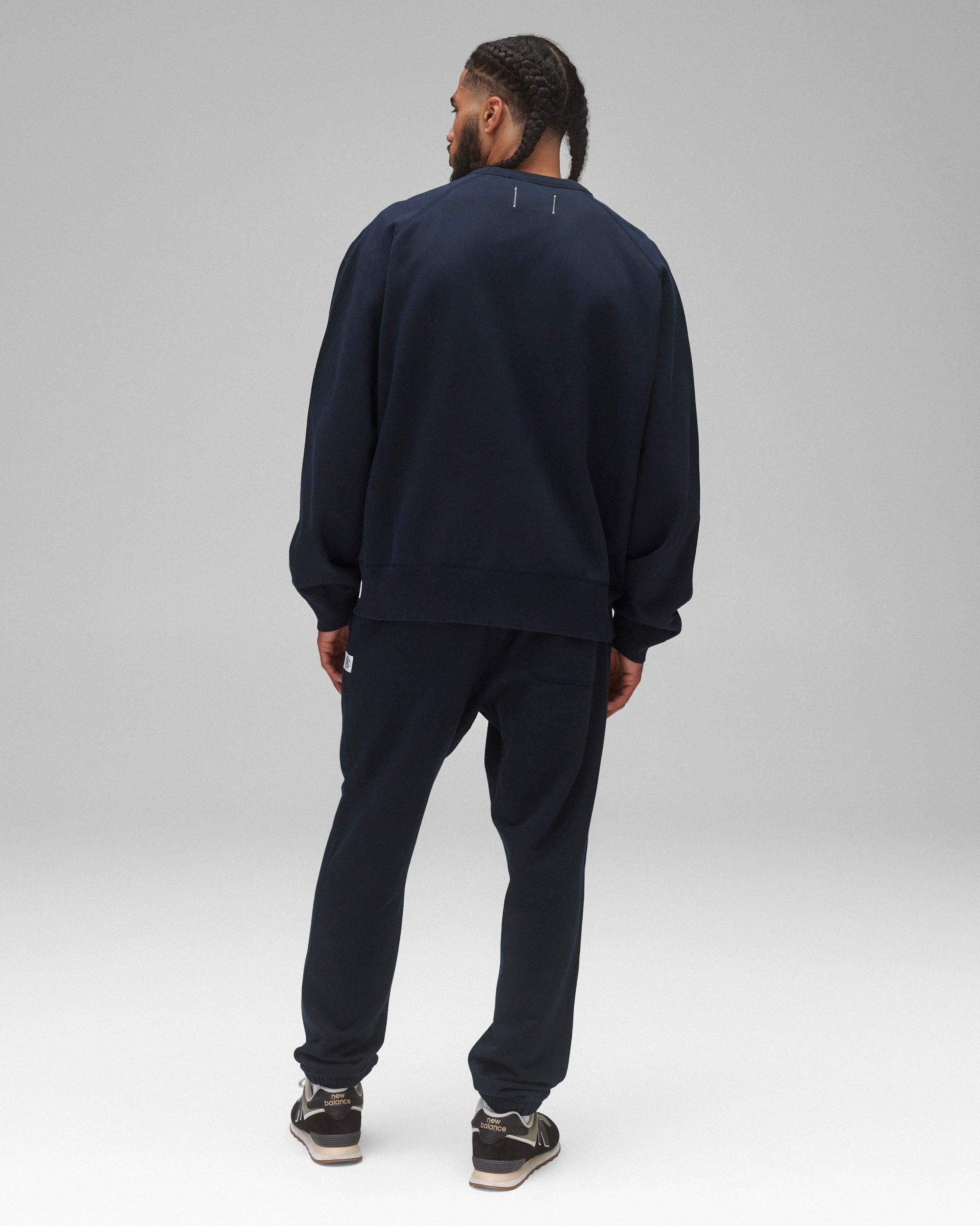 Midweight Terry Relaxed Crewneck Male Product Image