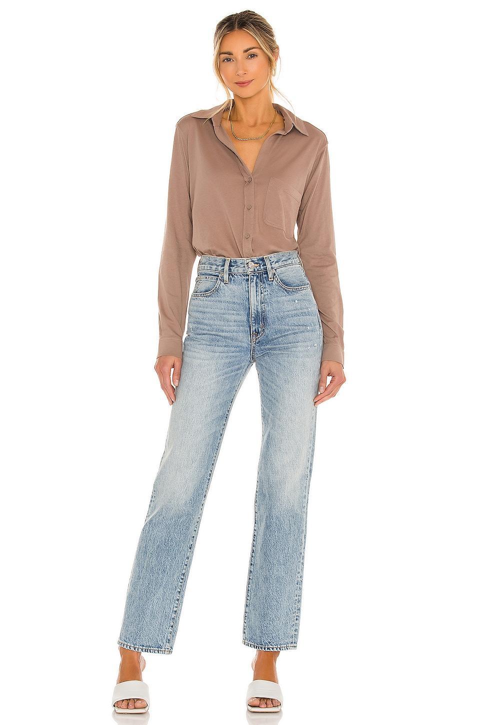 Light Weight Jersey Button Up Bobi Product Image