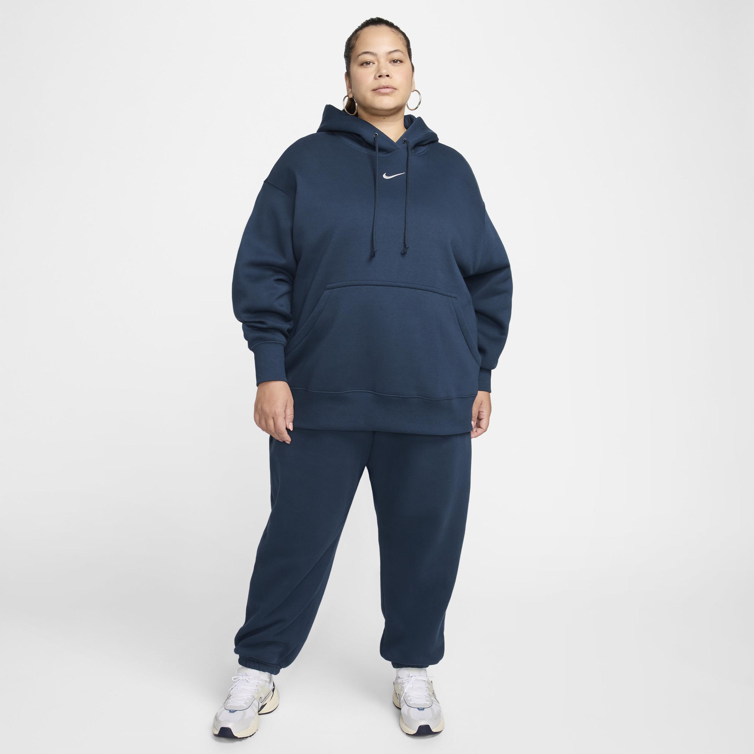 Womens Nike Sportswear Phoenix Fleece High-Waisted Oversized Sweatpants (Plus Size) Product Image
