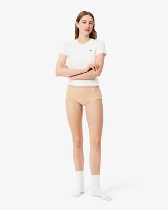 Stretch Cotton Logo Waist Shorts Product Image