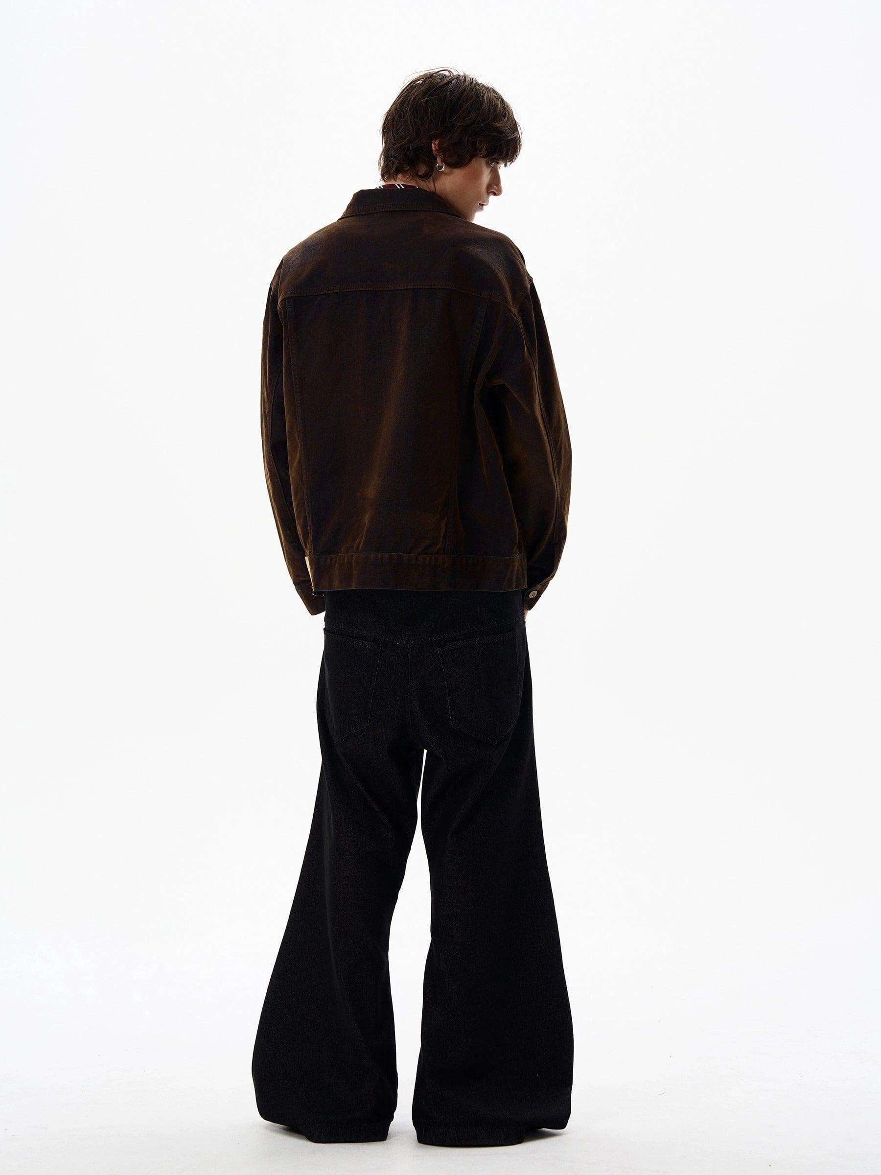 RT No. 18023 BROWN DENIM JK Product Image