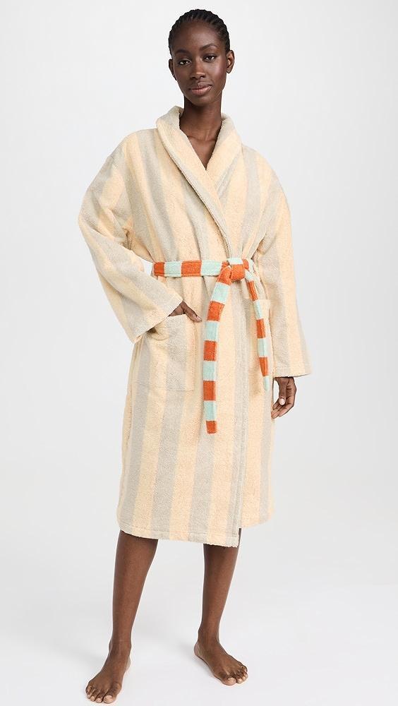 Dusen Dusen Stripe Bathrobe | Shopbop Product Image