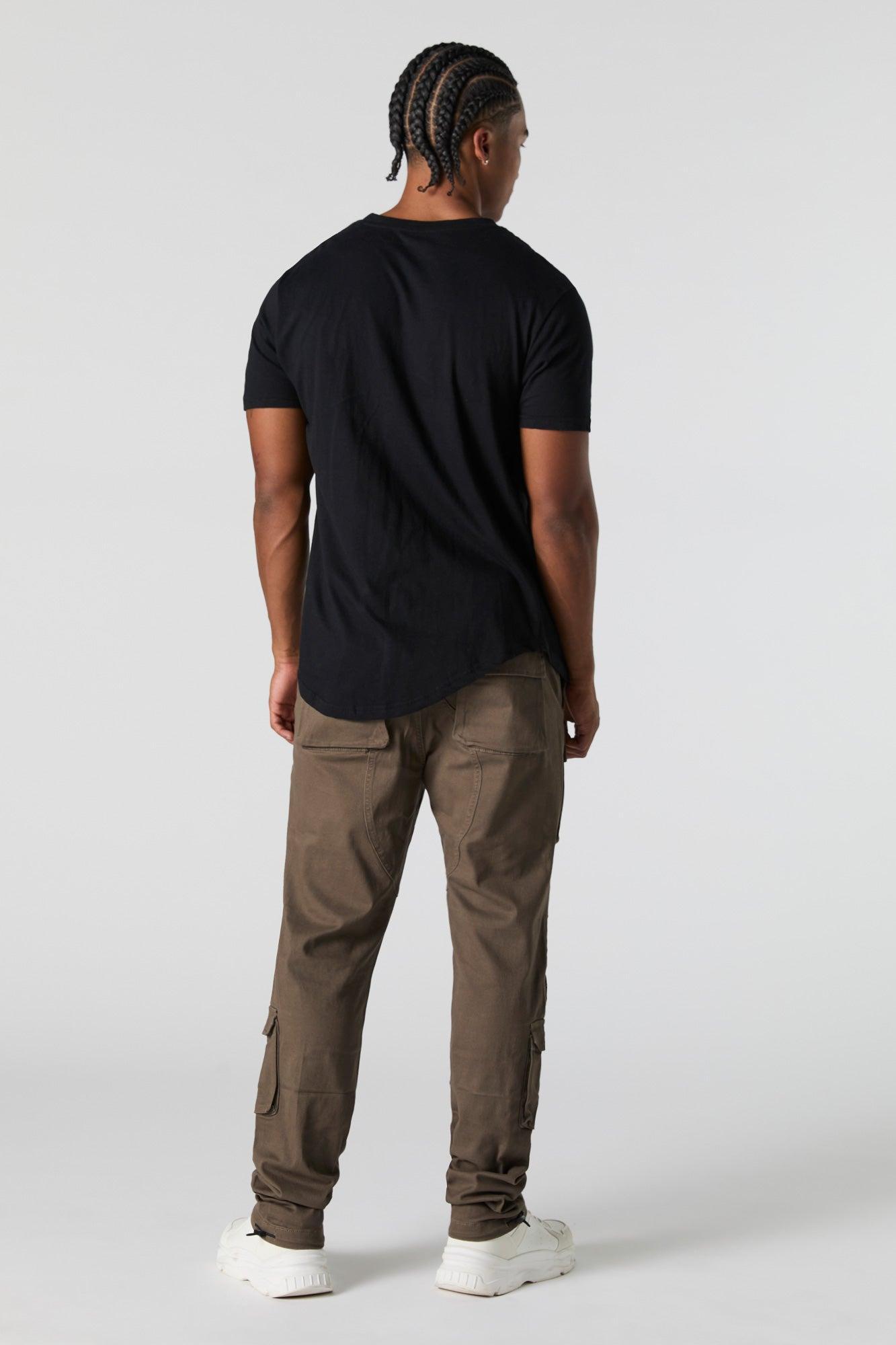 Multi Pocket Open Bottom Cargo Jogger Male Product Image