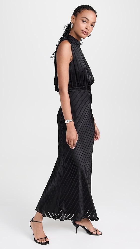 SALONI Fleur Silk Dress | Shopbop Product Image
