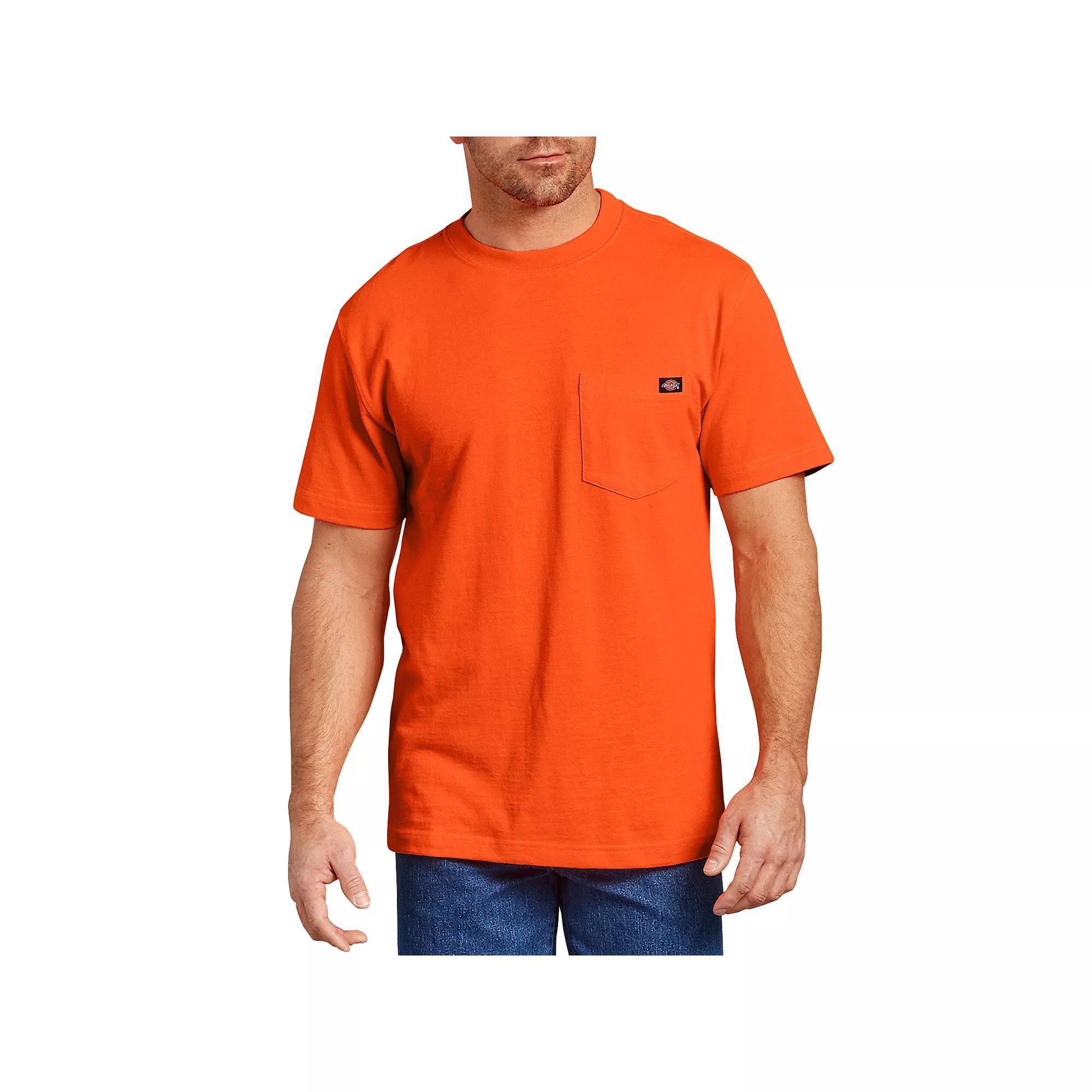 Men's Dickies Heavyweight Crewneck Tee, Size: Medium, Yellow Product Image