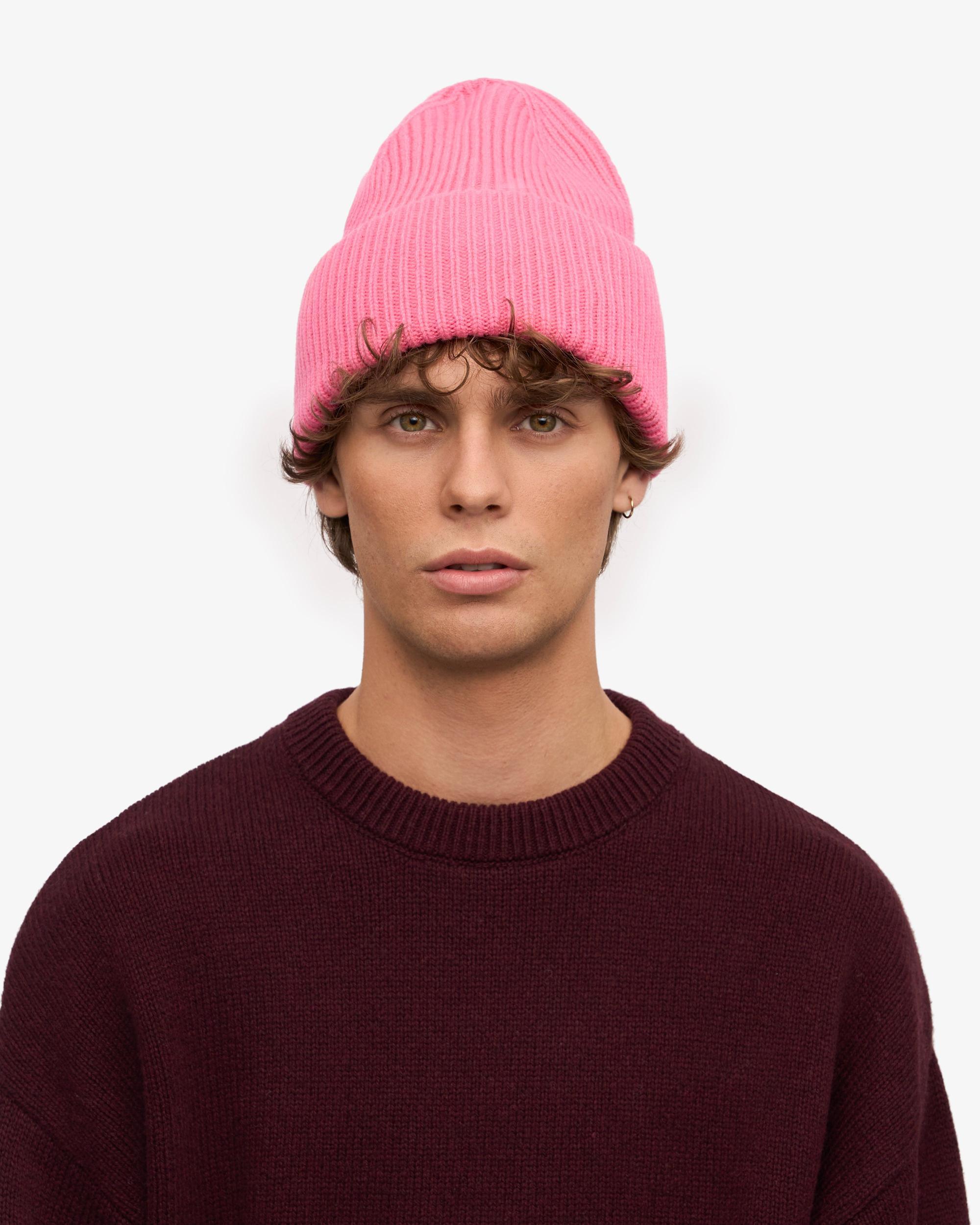 Merino Wool Hat - Hunter Green Product Image