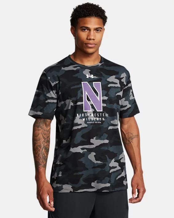 UA Performance Cotton Camo Collegiate Mens T-Shirt Product Image