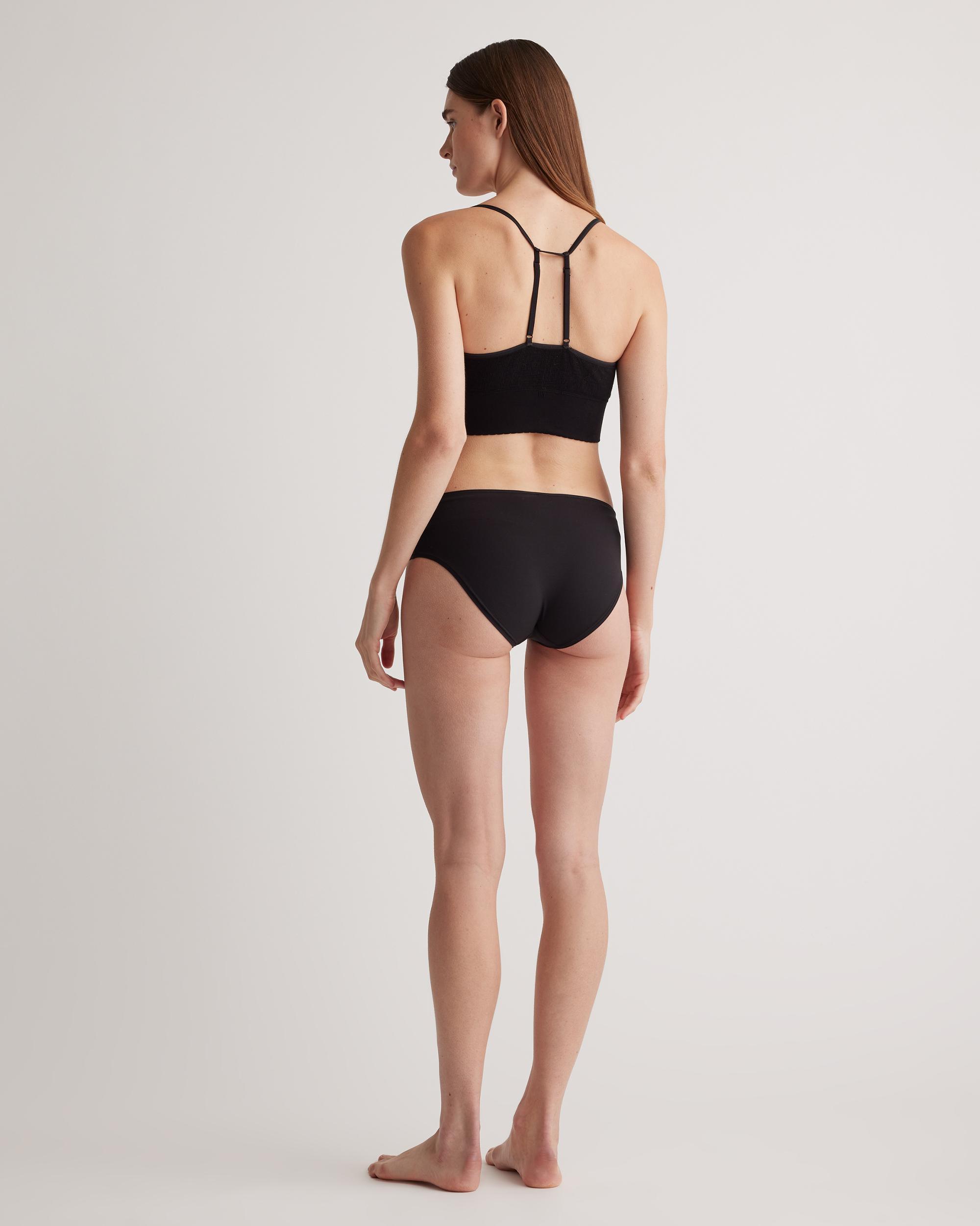 Quince | Women's Second Skin Hipster Brief Nylon/Spandex Product Image
