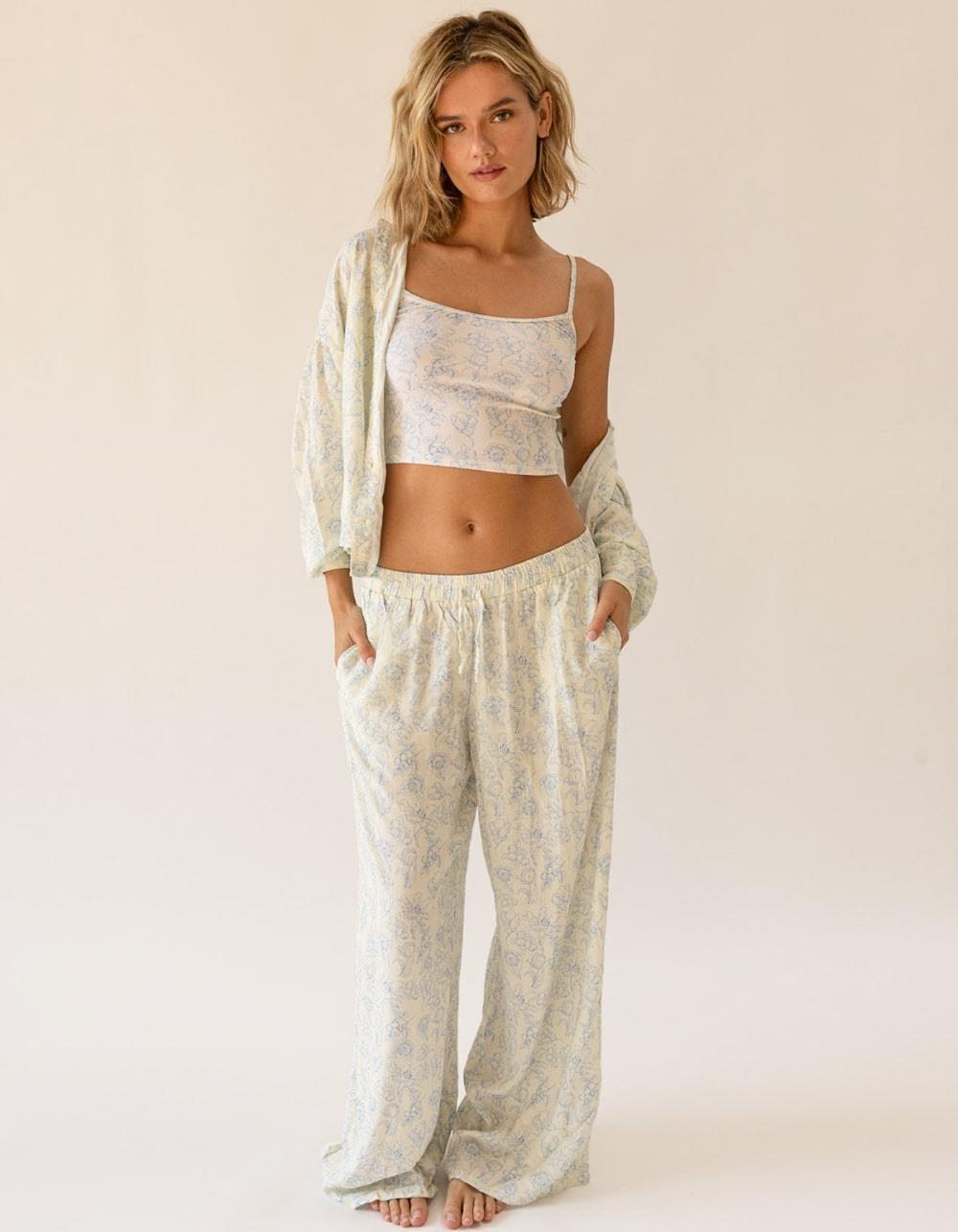 DIPPIN' DAISY'S Dolce Notte Lounge Pants - BEIGE Product Image
