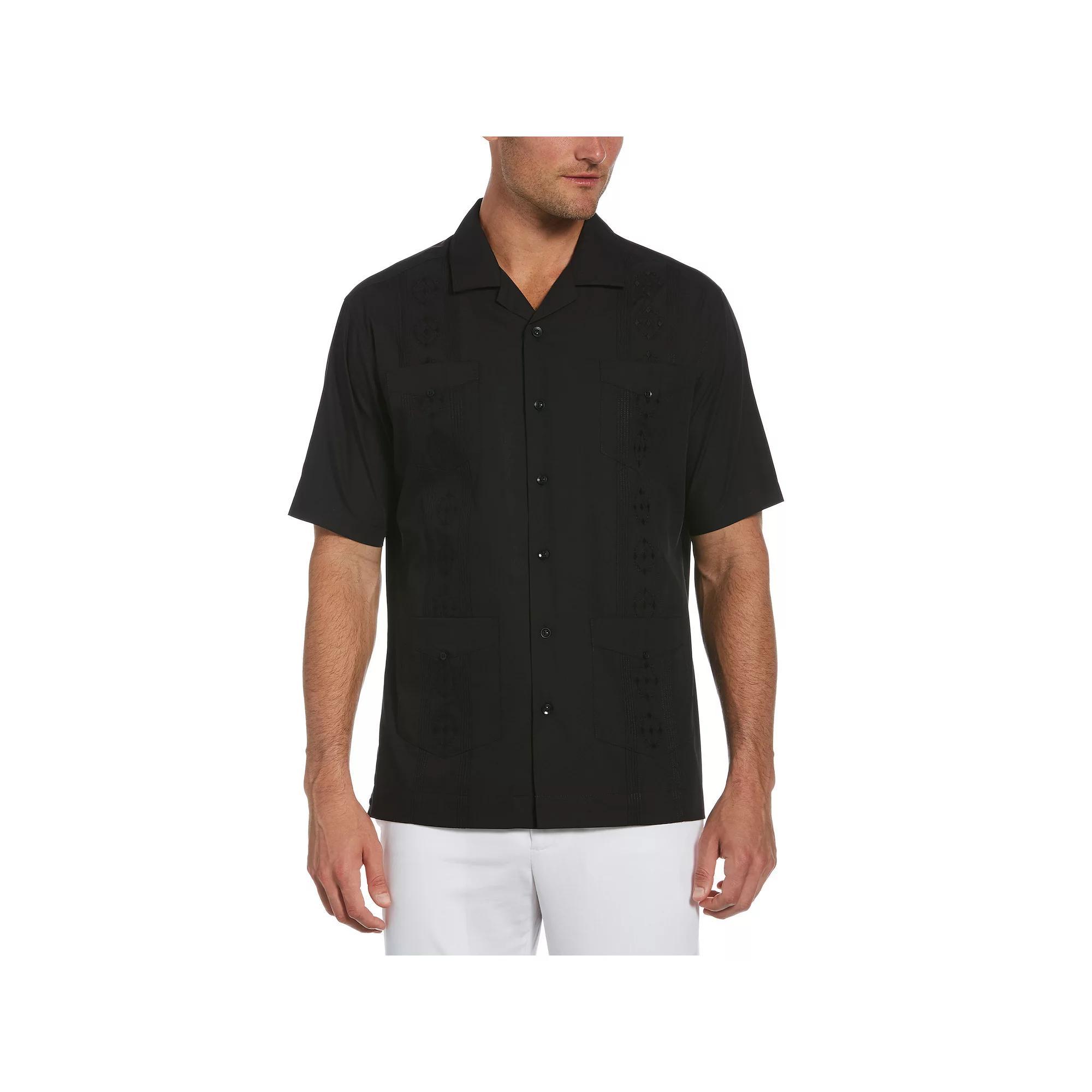 Men's Cubavera Guayabera Button-Down Shirt, Size: Medium, White Product Image