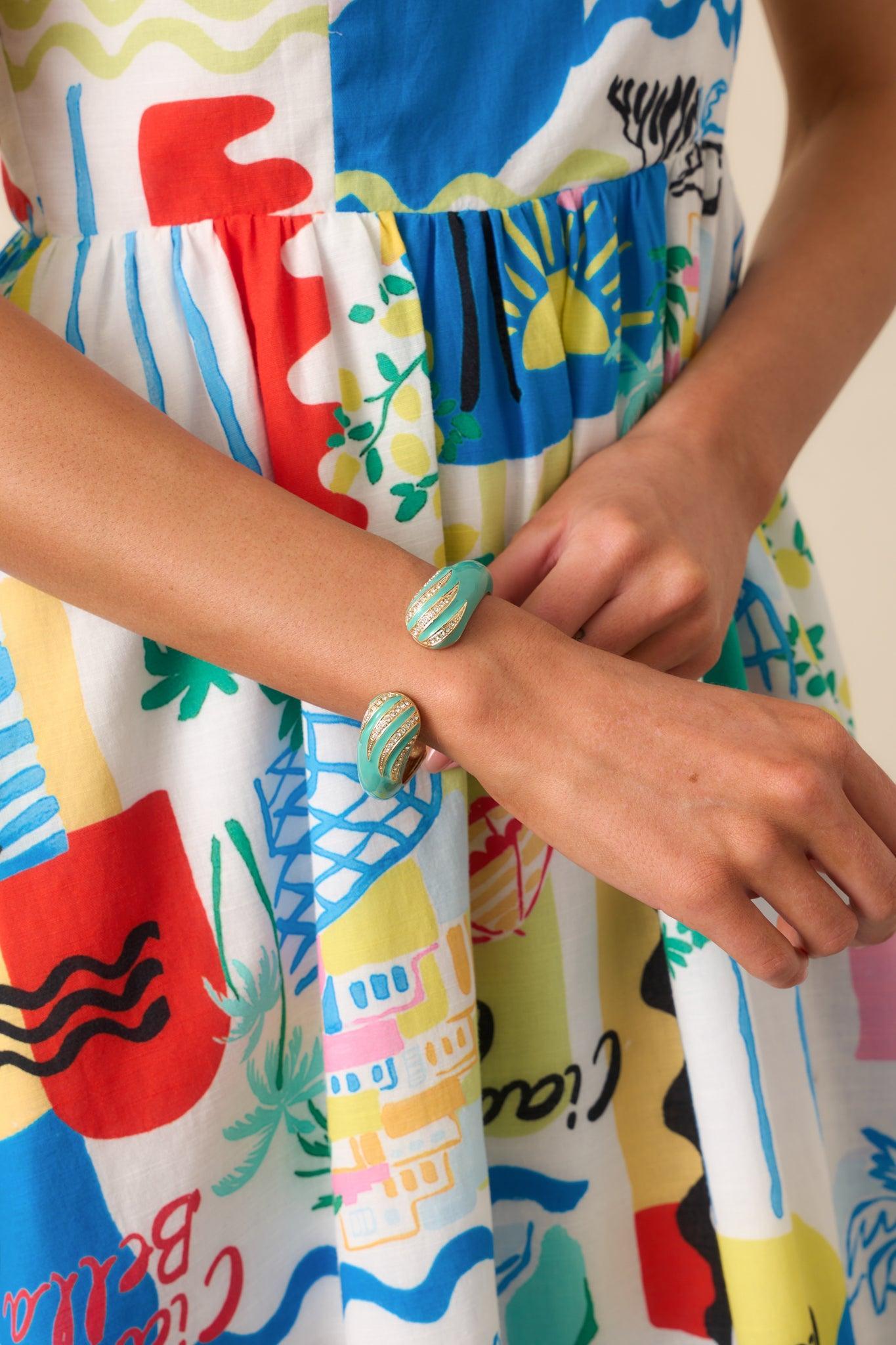 Good Intentions Turquoise Cuff Bracelet Product Image
