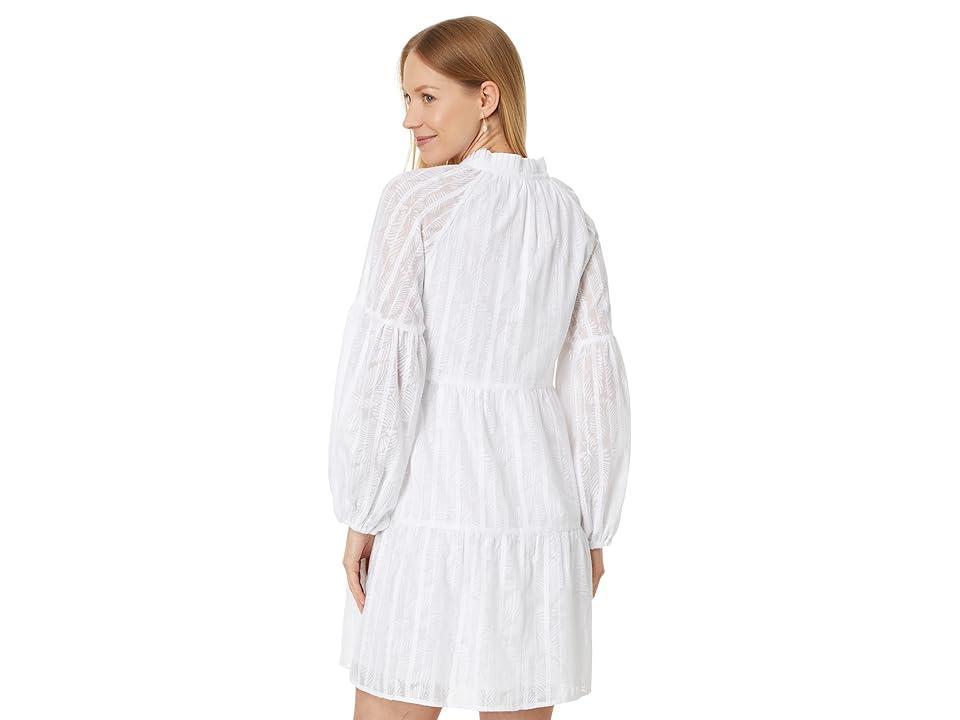 Tommy Bahama Illusion Frond LS Short Dress Women's Dress Product Image