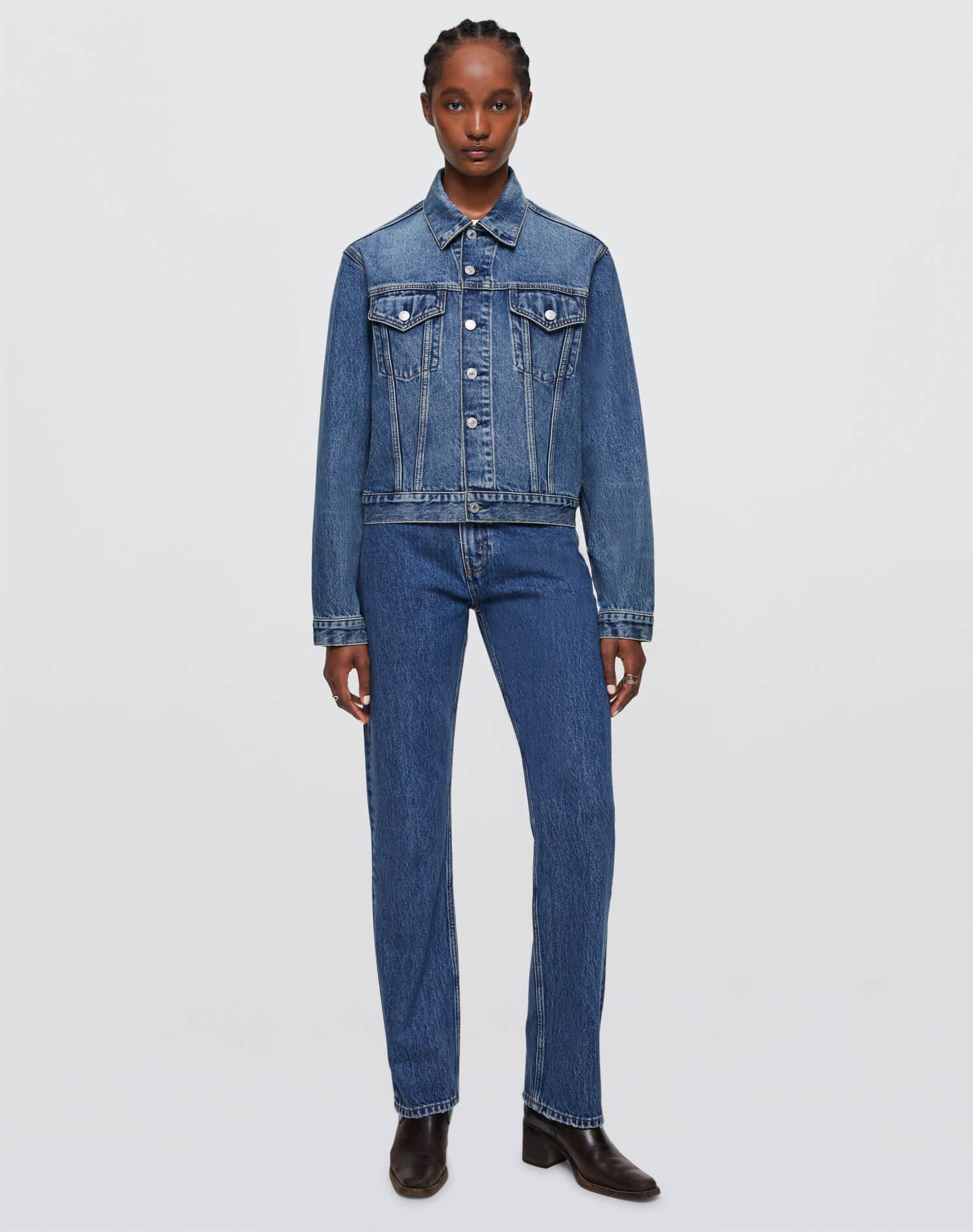 The Mel Jean - Stone Blue Product Image