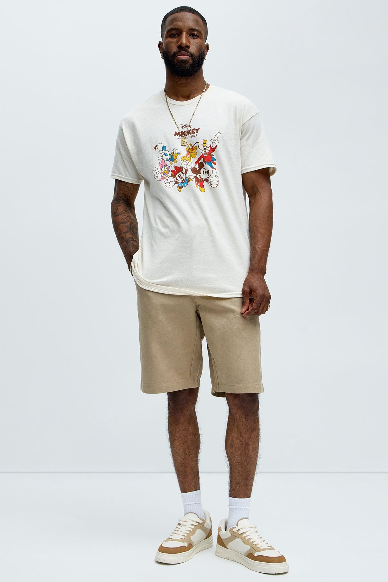 Disney Mickey And Friends Short Sleeve Tee - Natural Product Image