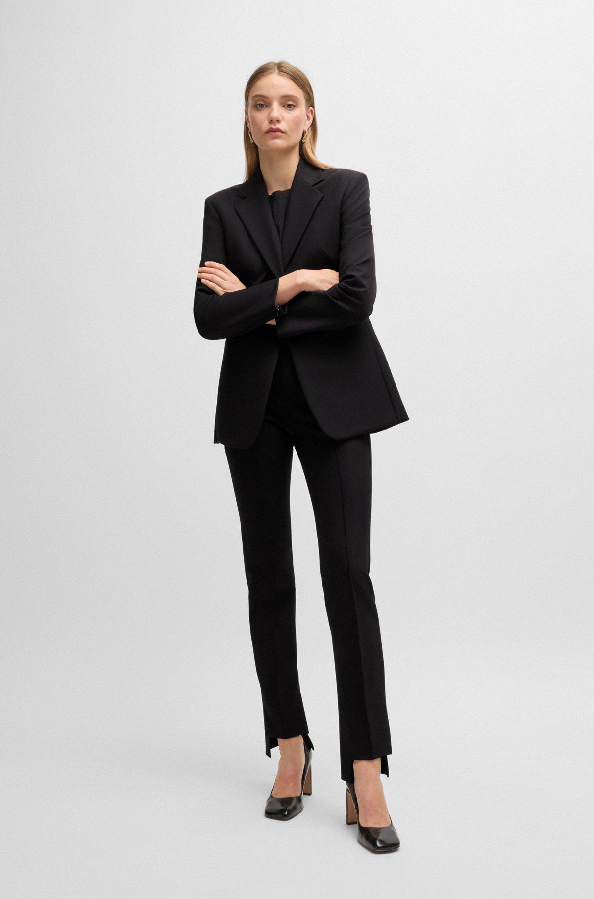 Skinny-leg trousers in performance-stretch fabric Product Image
