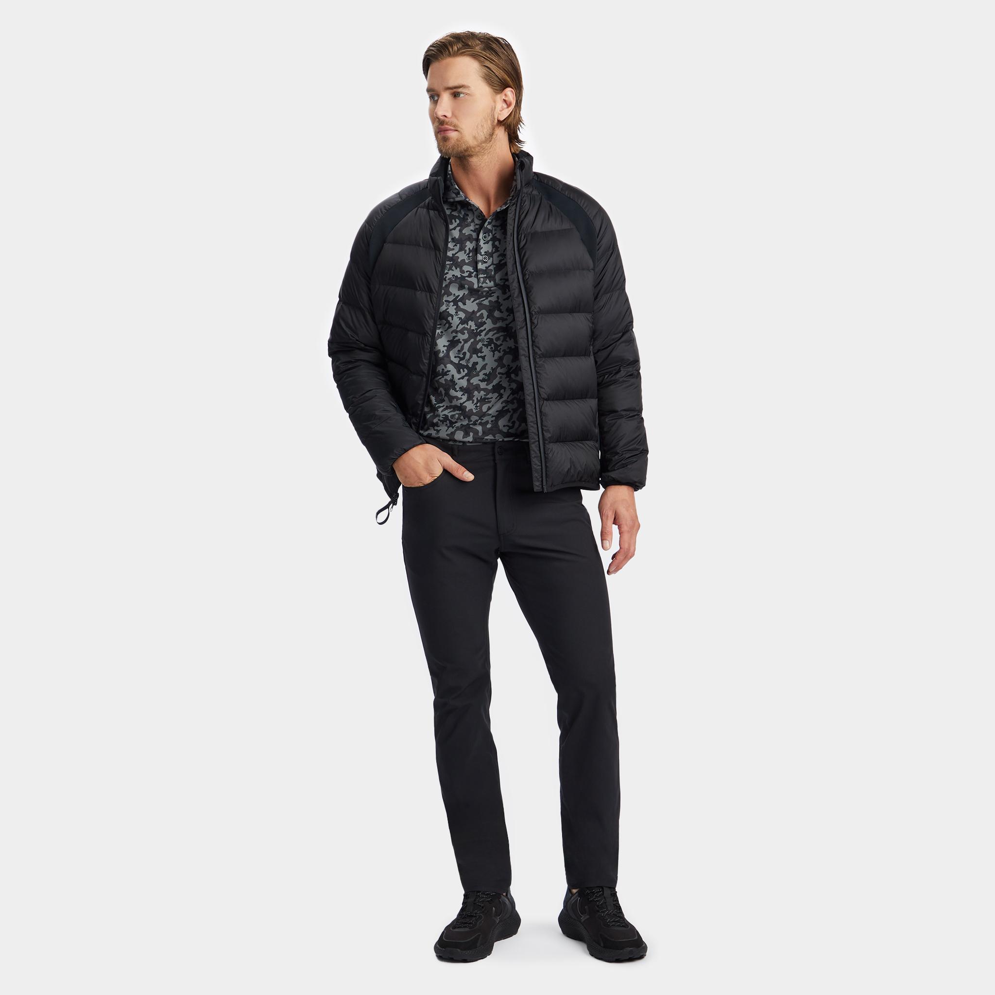 THE LINKS LIGHTWEIGHT DOWN PUFFER JACKET Product Image