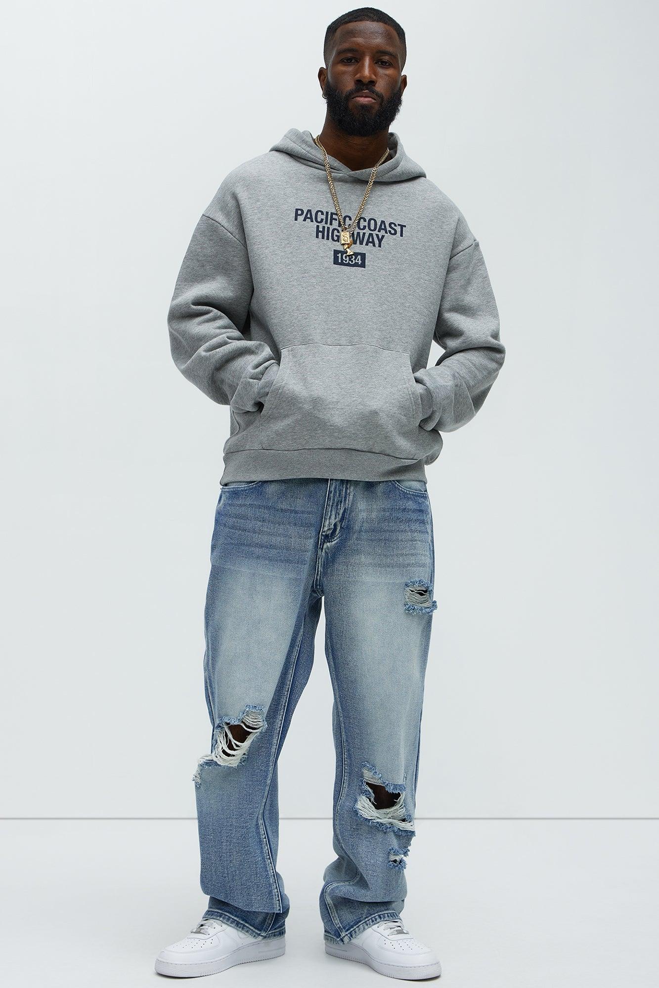 Pacific Coast Highway Hoodie - Heather Grey Product Image
