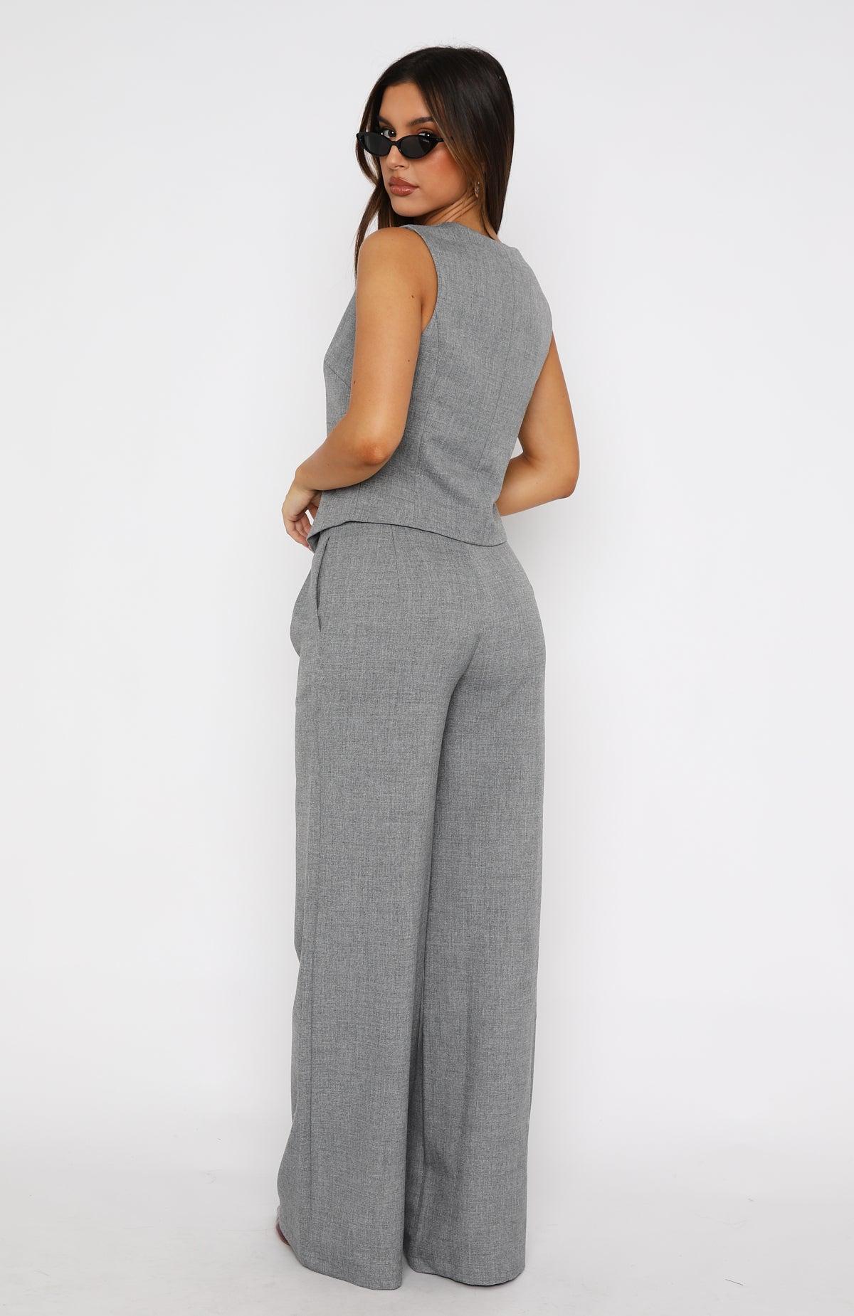 Socialite Pants Grey Product Image