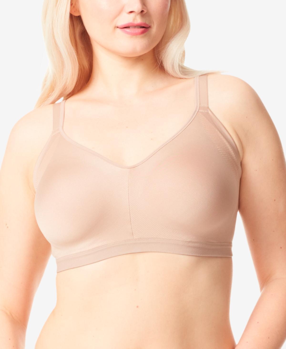 Olga® by Warner's® Easy Does It No Bulge Seamless Wireless Bra GM3911A, Women's, Size: Medium, White Product Image