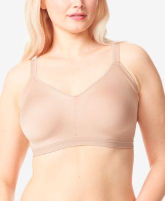 Olga® by Warner's® Easy Does It No Bulge Seamless Wireless Bra GM3911A, Women's, Size: Medium, White Product Image
