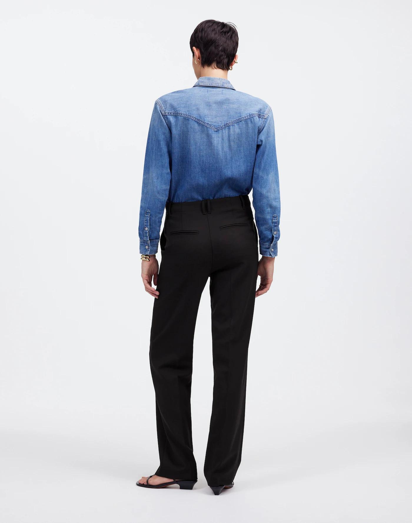 Tall Slouchy Straight Pants Product Image