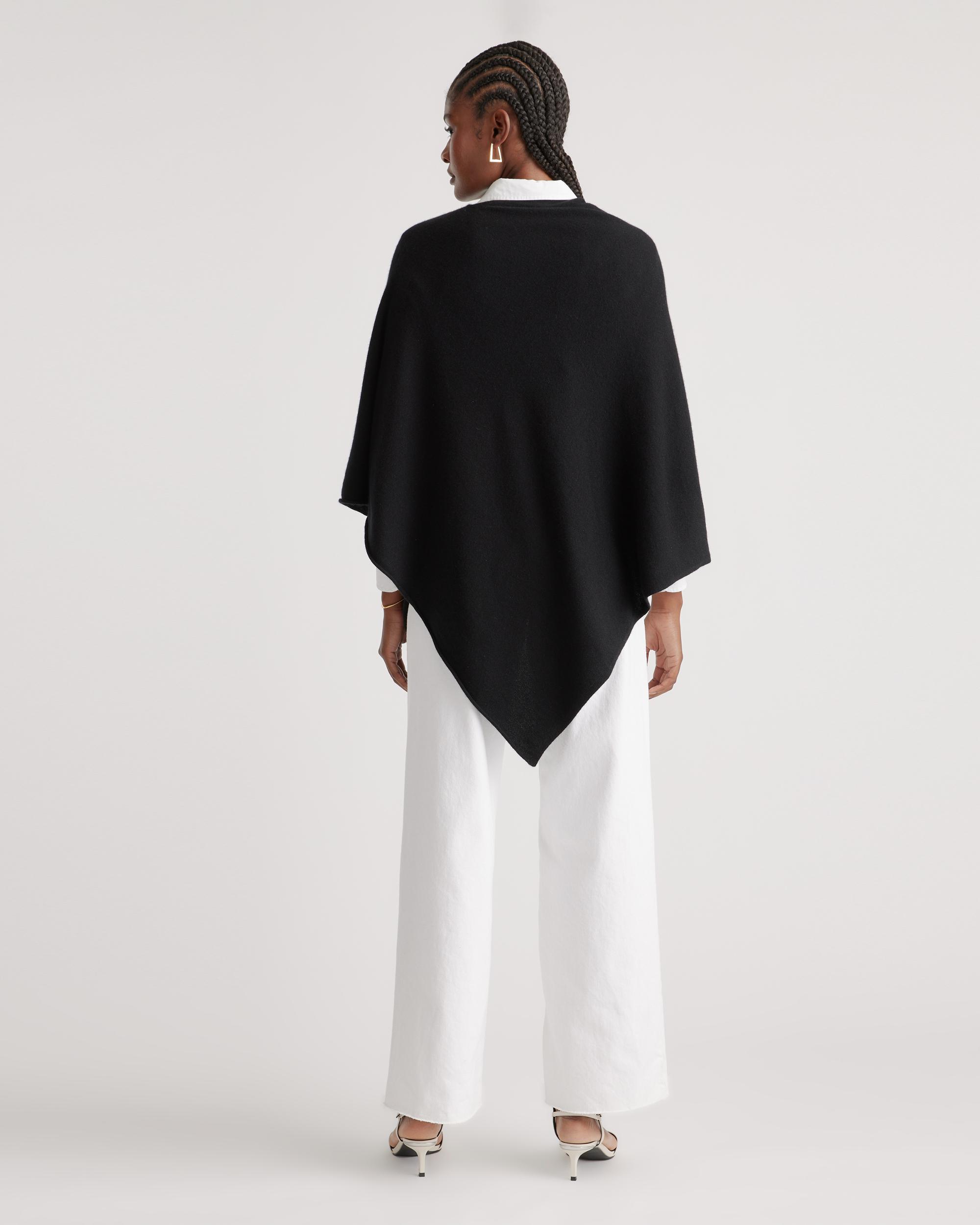 Quince | Women's Mongolian Cashmere Poncho Product Image