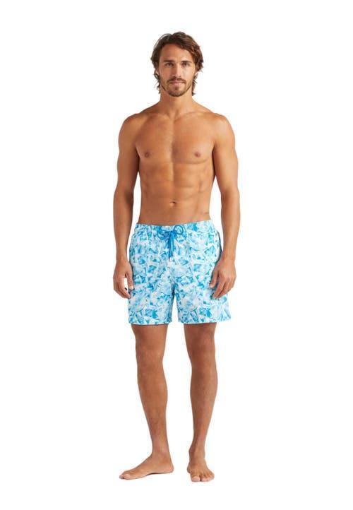 Mens Abstract Turtles Swim Shorts Product Image