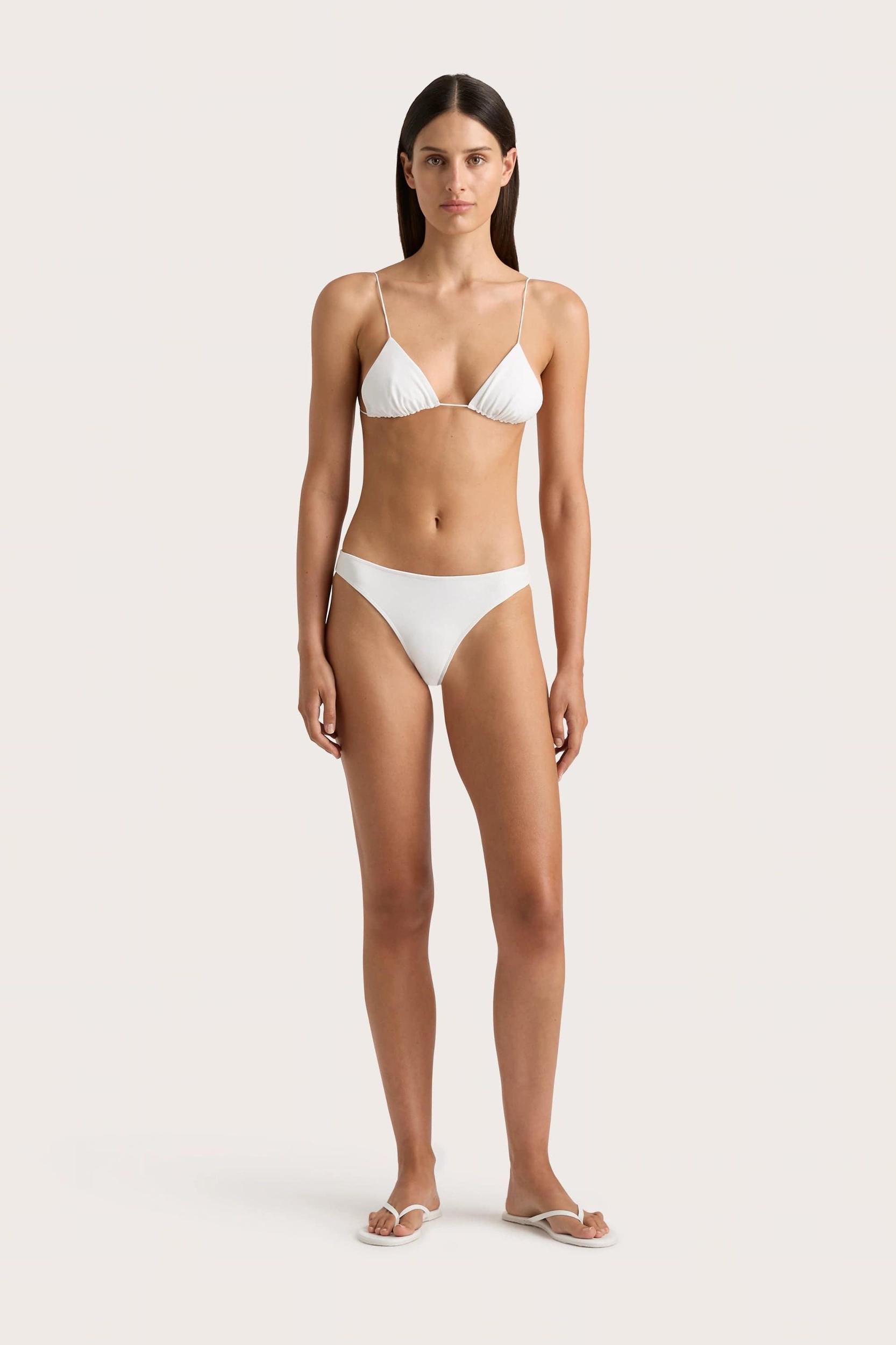 Bebe Bikini Bottom White - Final Sale Product Image