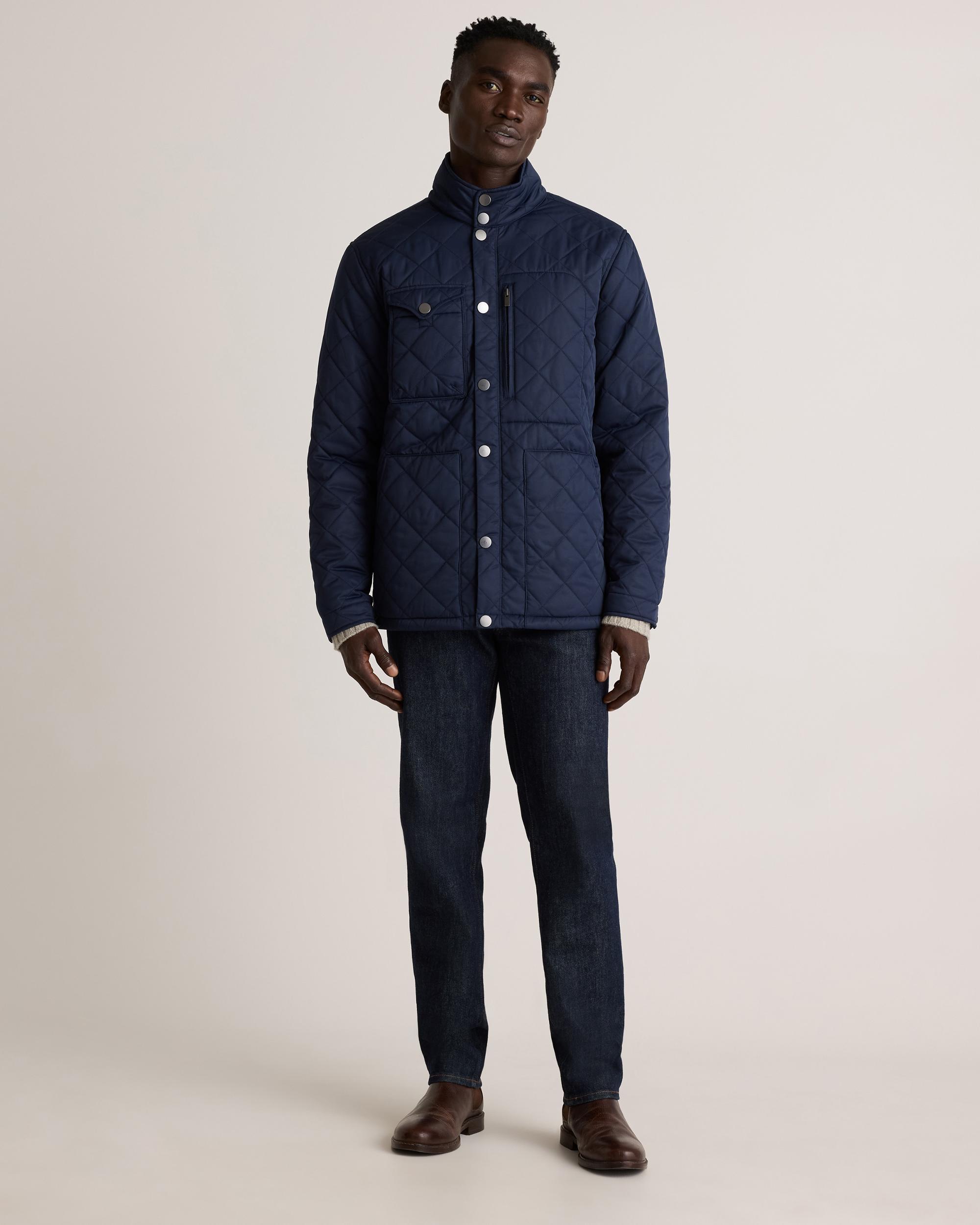 Quince | Men's Featherless Quilted Utility Jacket Size XL, Nylon Product Image