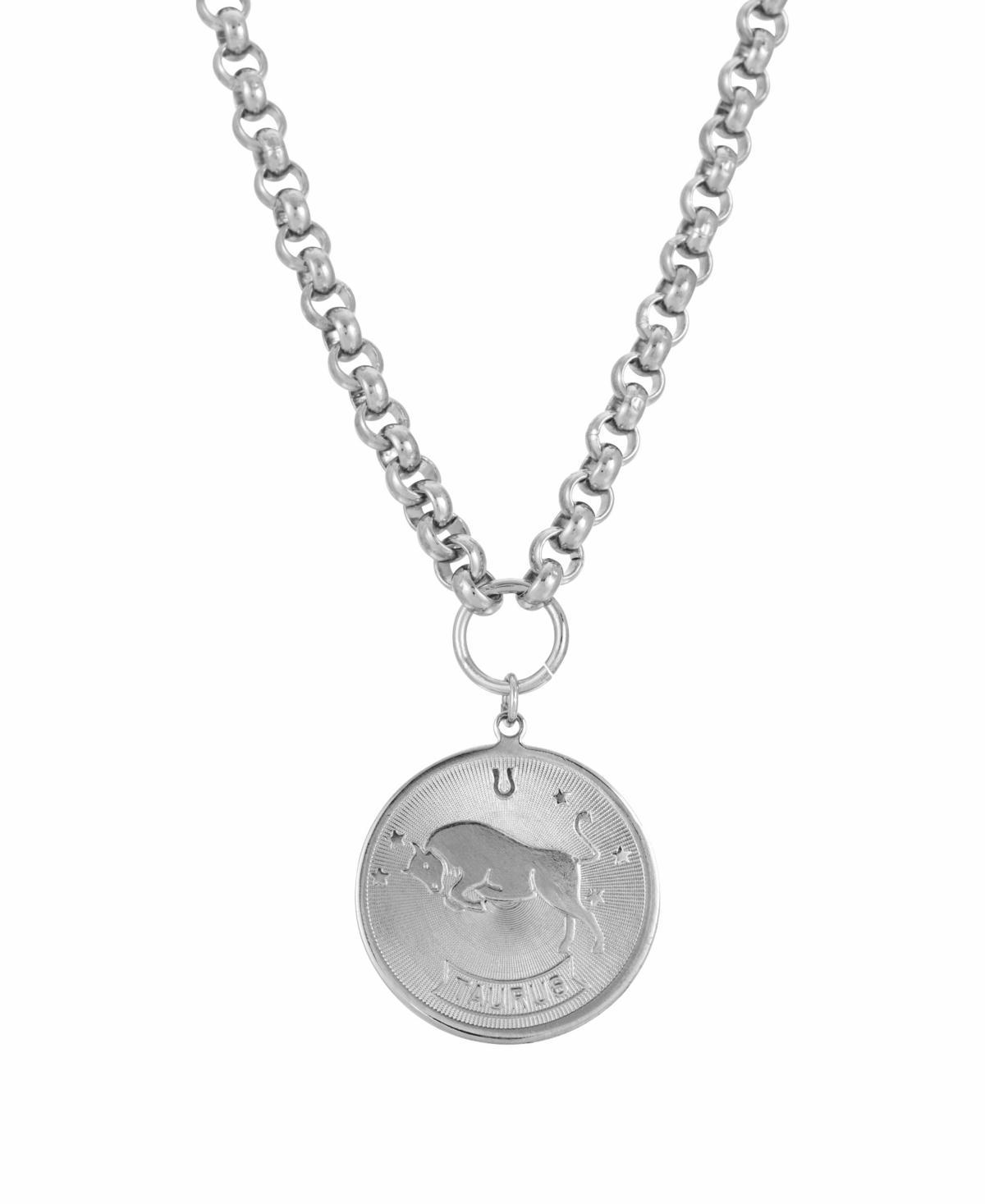 1928 Round Sagitarius Pendant Necklace, Womens, November Product Image