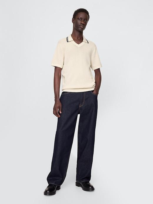 Johnny-Collar Sweater Product Image