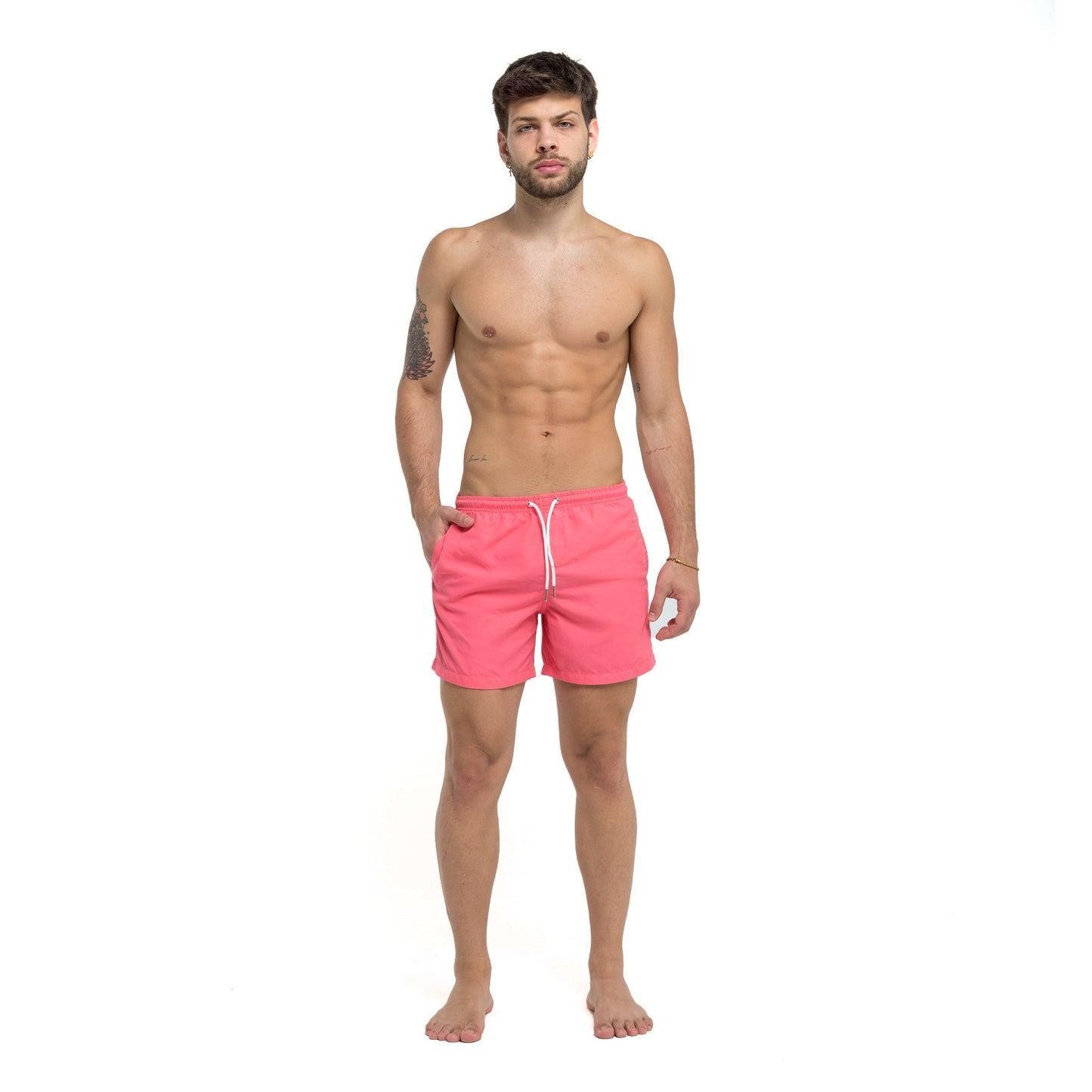 Bermies Pink to Flamingo Swim Trunks Product Image