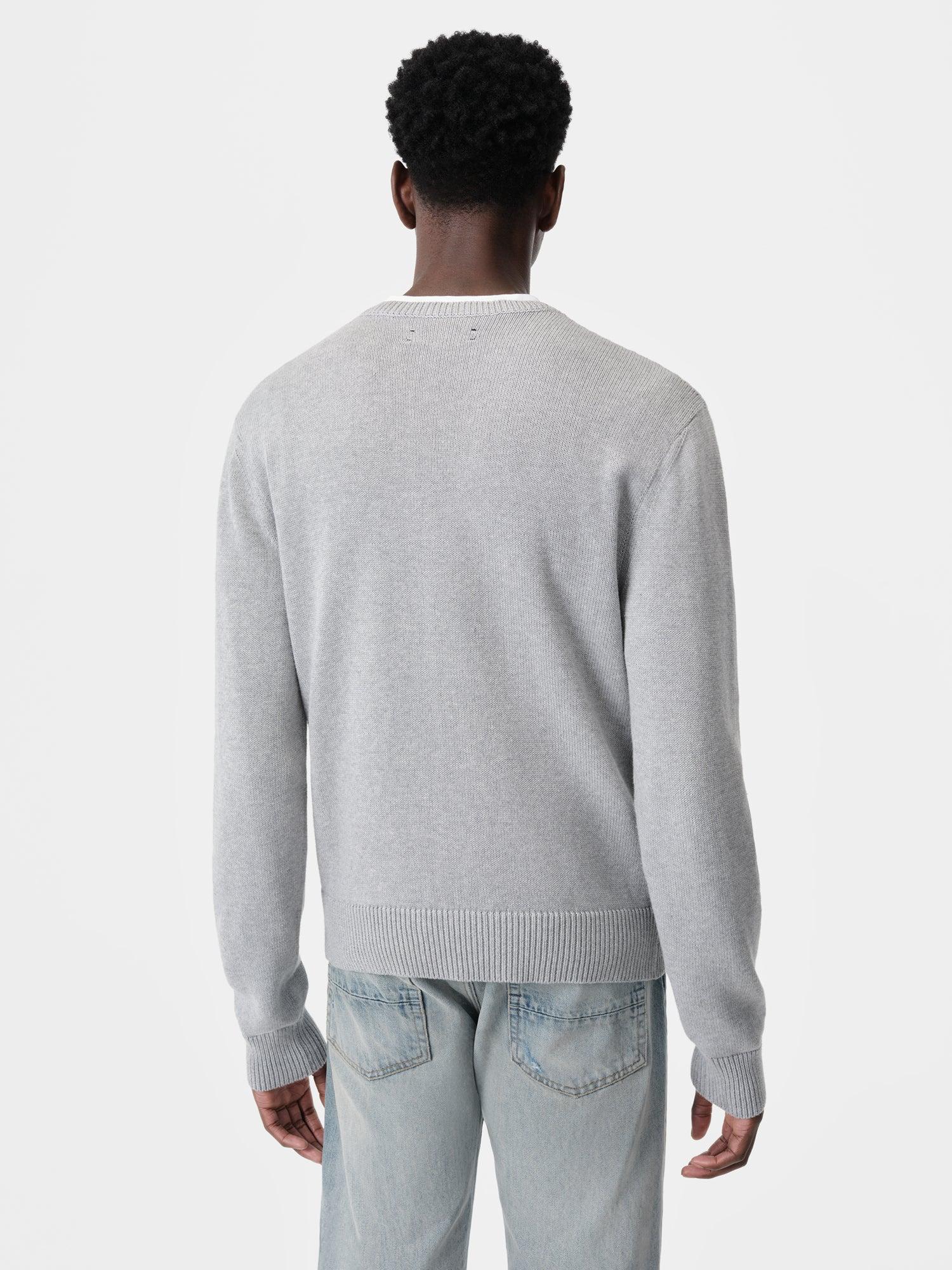 AMIRI ARTS DISTRICT CREW - Grey Male Product Image