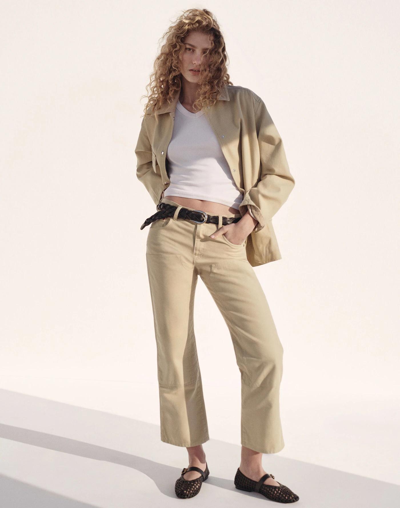 The Dean Easy Straight Pant Product Image
