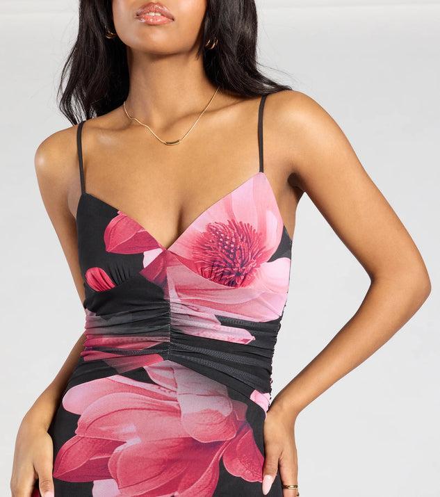 On Vacay V-Neck Floral Maxi Dress Product Image