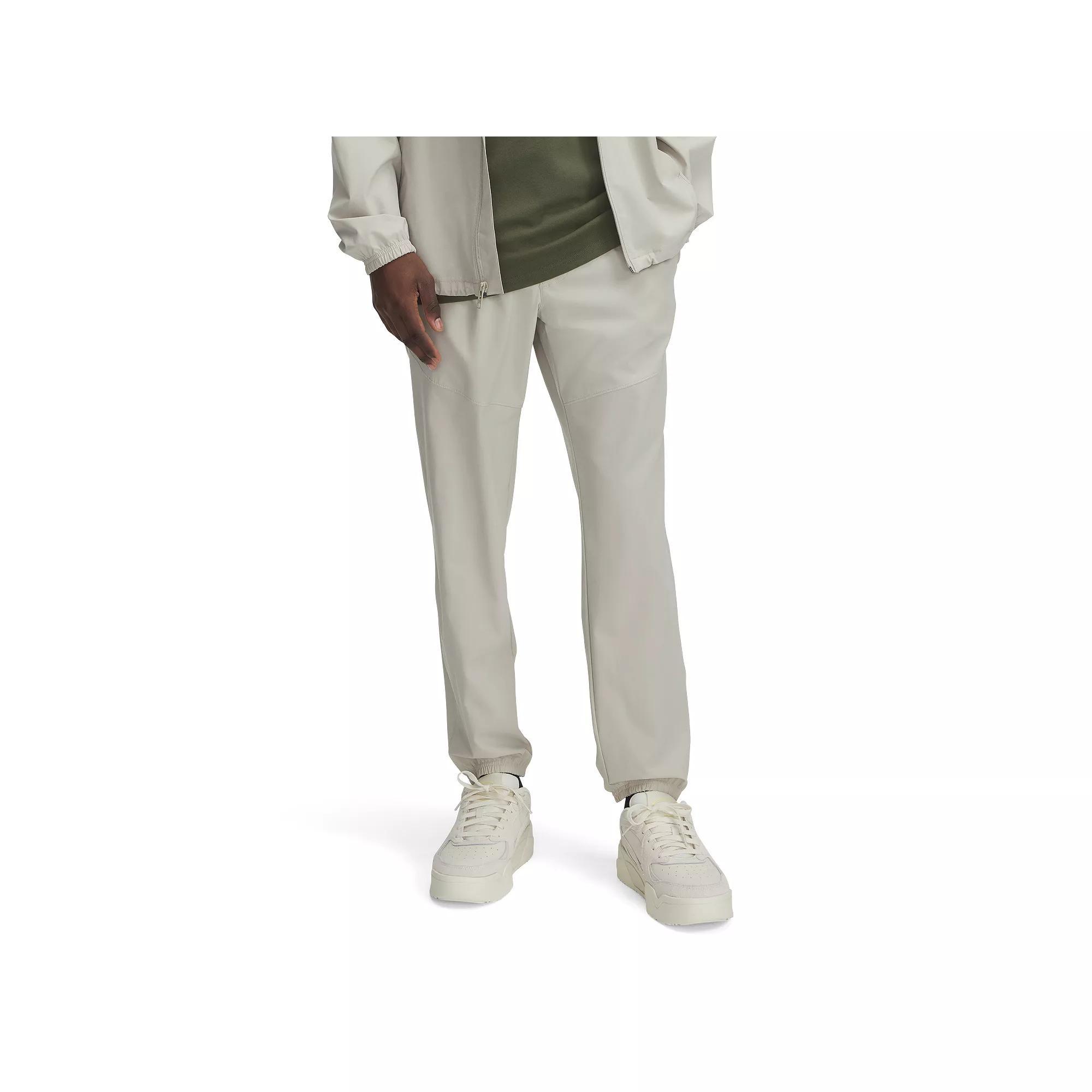 Men's Under Armour Vibe Woven Joggers, Size: XXL, Green Base Product Image