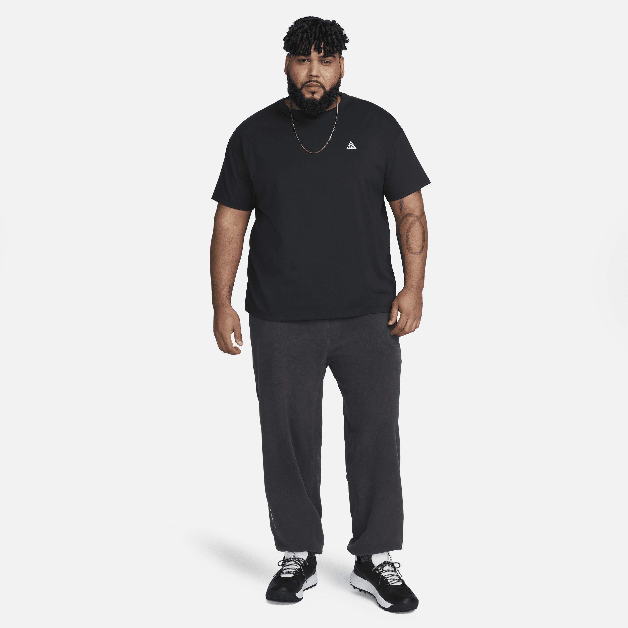 Men's Nike "Just Do It" Logo Tee, Size: Small, Black White Product Image