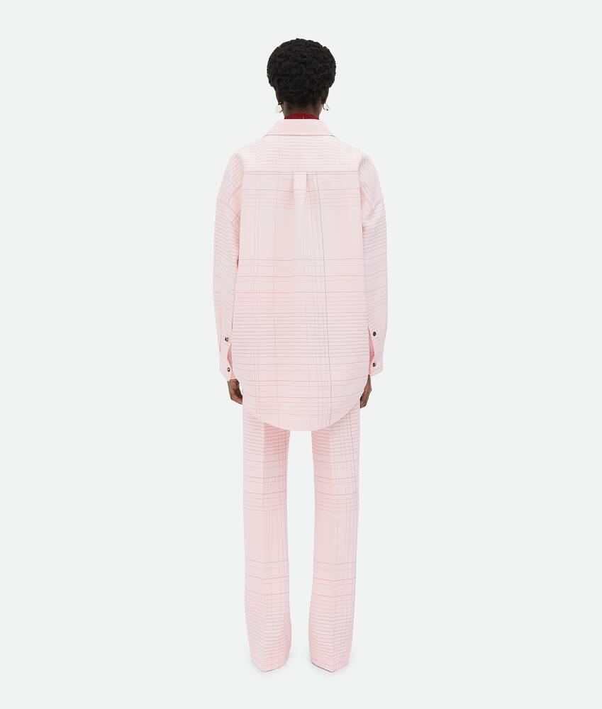 Women's Notebook Viscose Shirt in Pink/blue Product Image