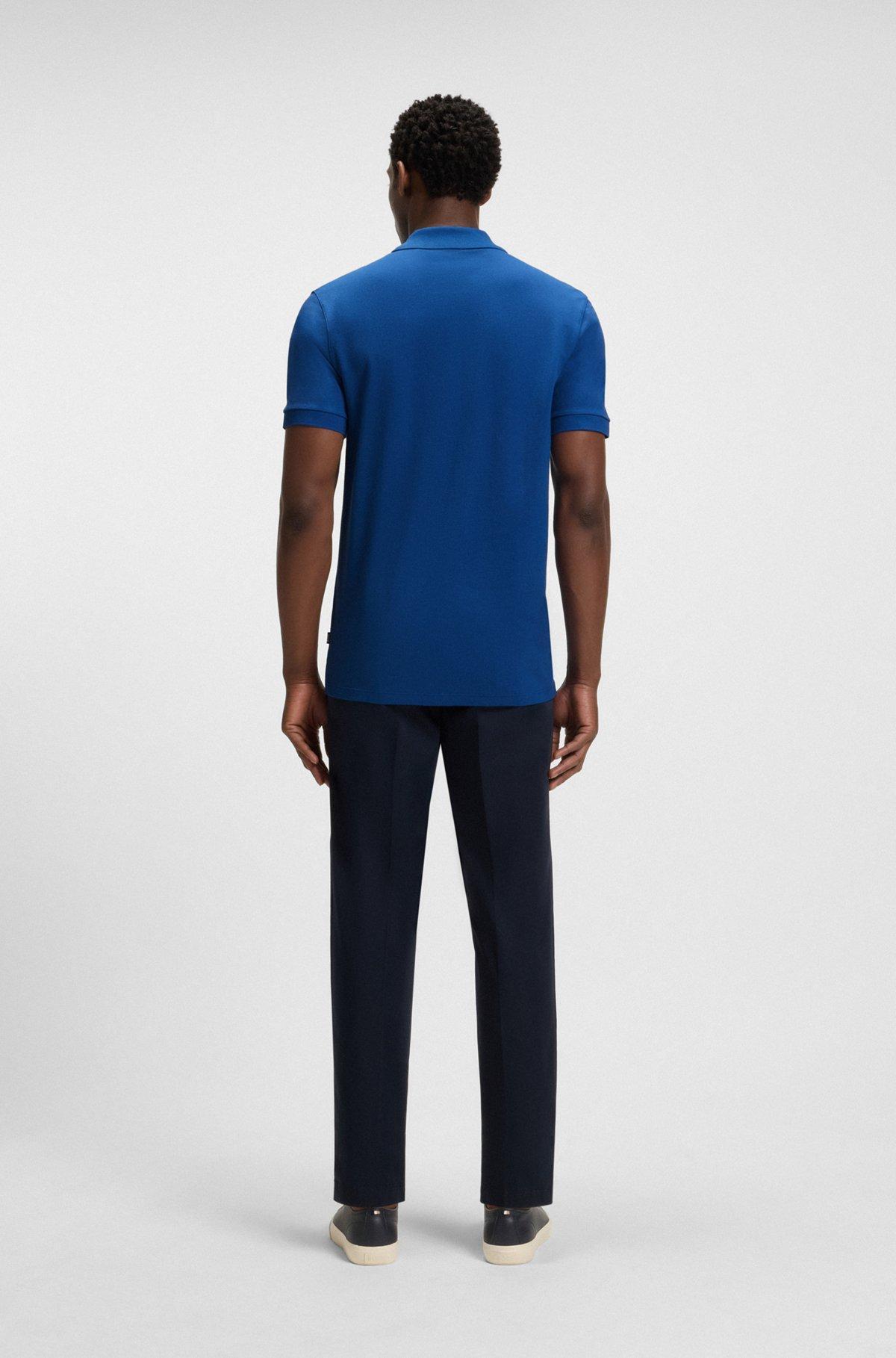 Pallas polo shirt in cotton piqué with logo details Product Image